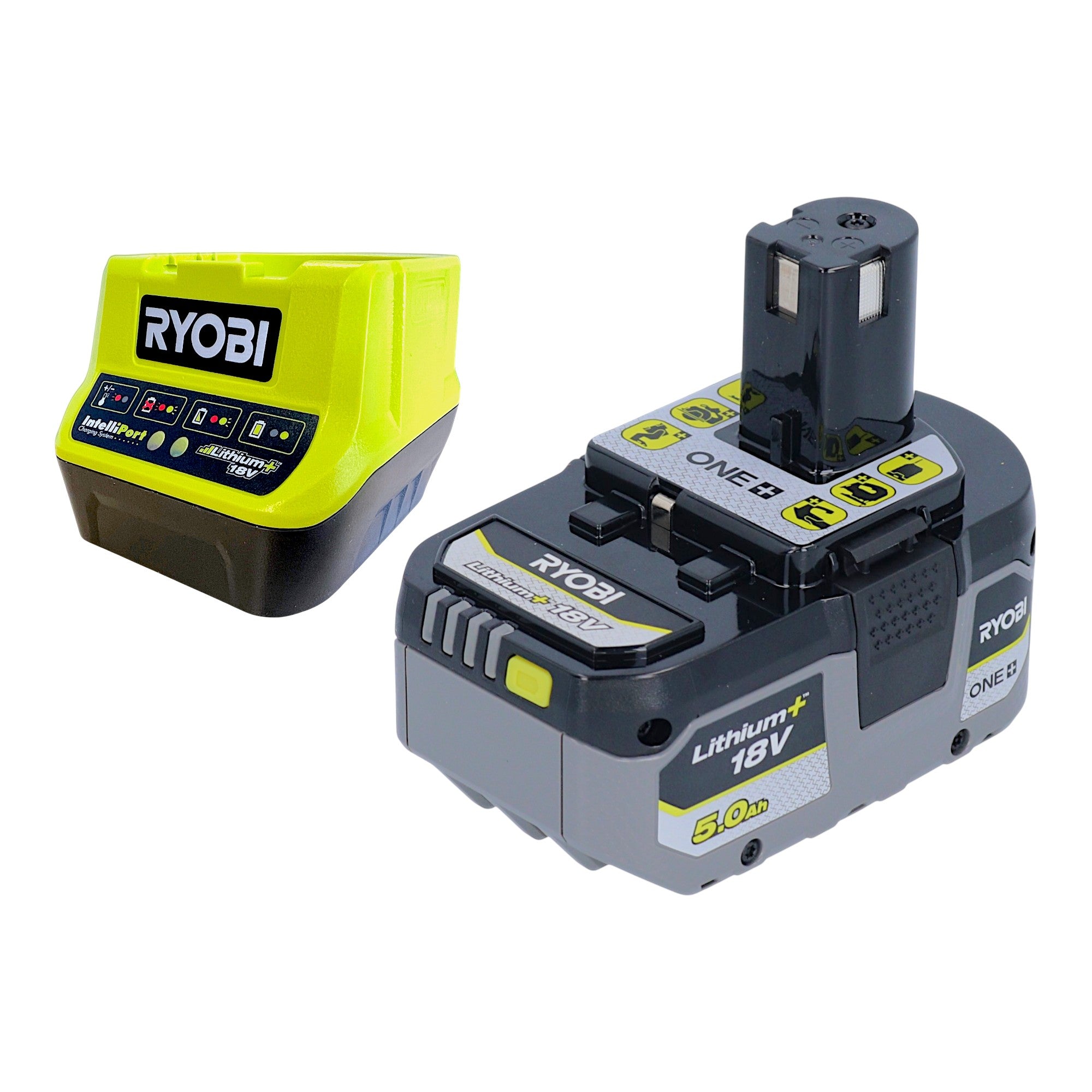 RYOBI RPD18BL2 0 Akku Schlagbohrschrauber 18 V 95 Nm Brushless 1x Akku 5 0 Ah Ladegeraet 2 - toolbrothers