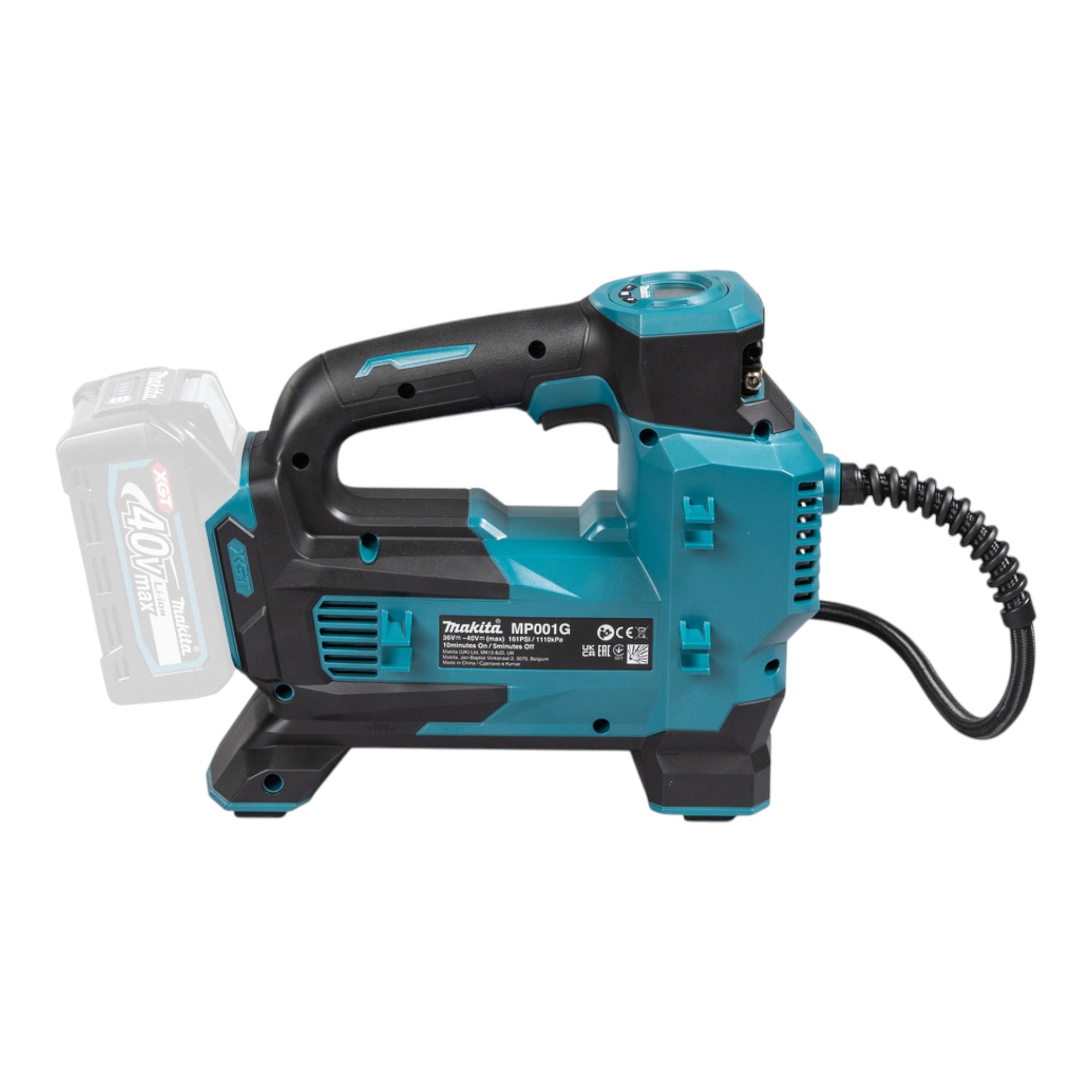 Makita MP 001 GZ Akku Kompressor 40 V max 11 1 bar Solo ohne Akku ohne Ladegeraet 3 - toolbrothers