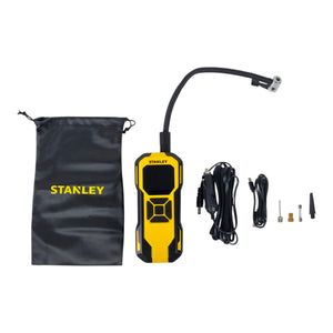 Stanley SXIF0101 Akku-Kompressor 10 bar mit Digitaldisplay, LED-Licht & Powerbank-Funktion