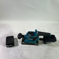 Makita DBO 380 Z Akku Schwingschleifer 18 V 93 x 185 mm Brushless Solo ohne Akku ohne Ladegeraet Reparaturgeraet 0 - toolbrothers