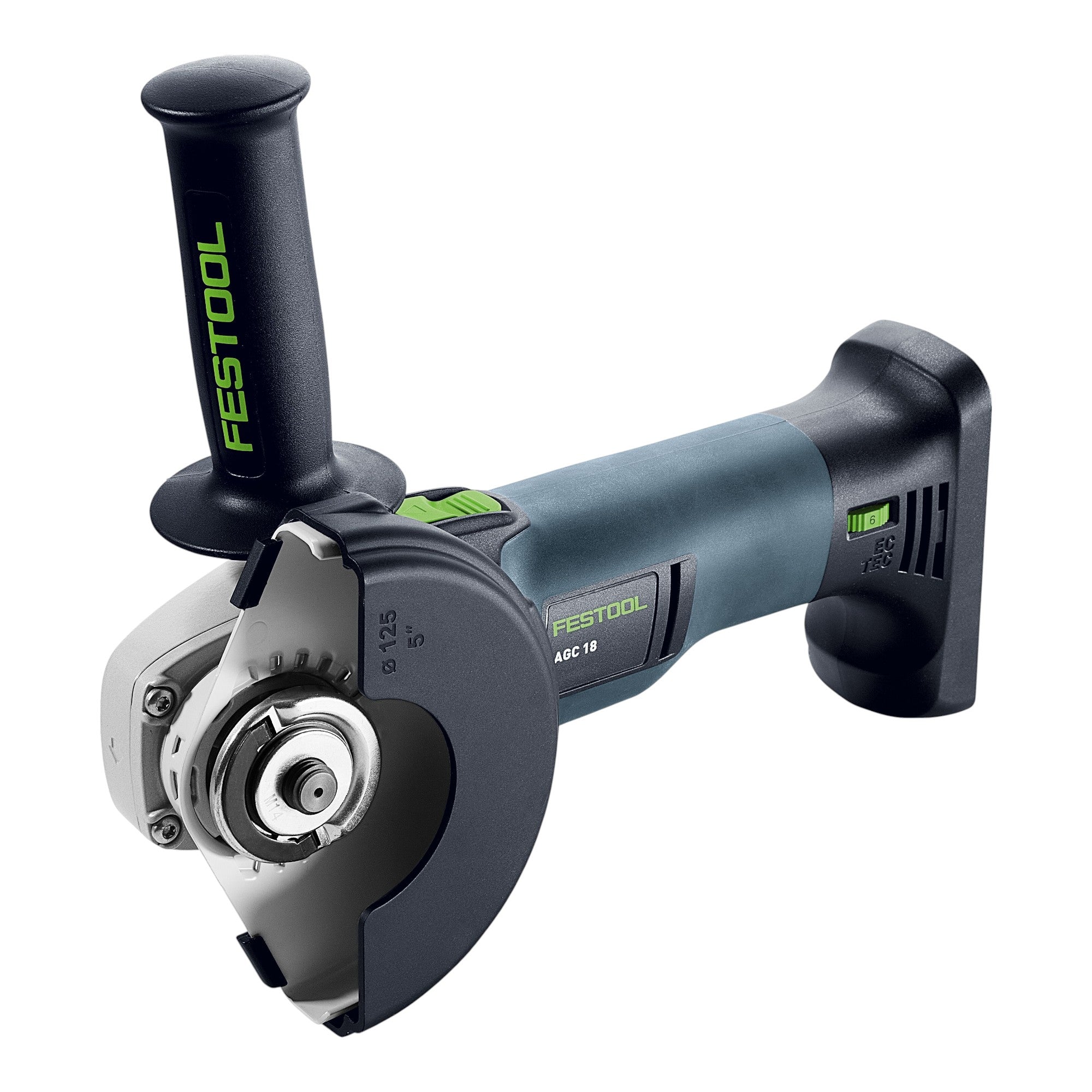 Festool AGC 18 125 EB Basic Akku Winkelschleifer 18 V 125 mm Brushless 1x Akku 8 0 Ah Systainer ohne Ladegeraet 1 - toolbrothers