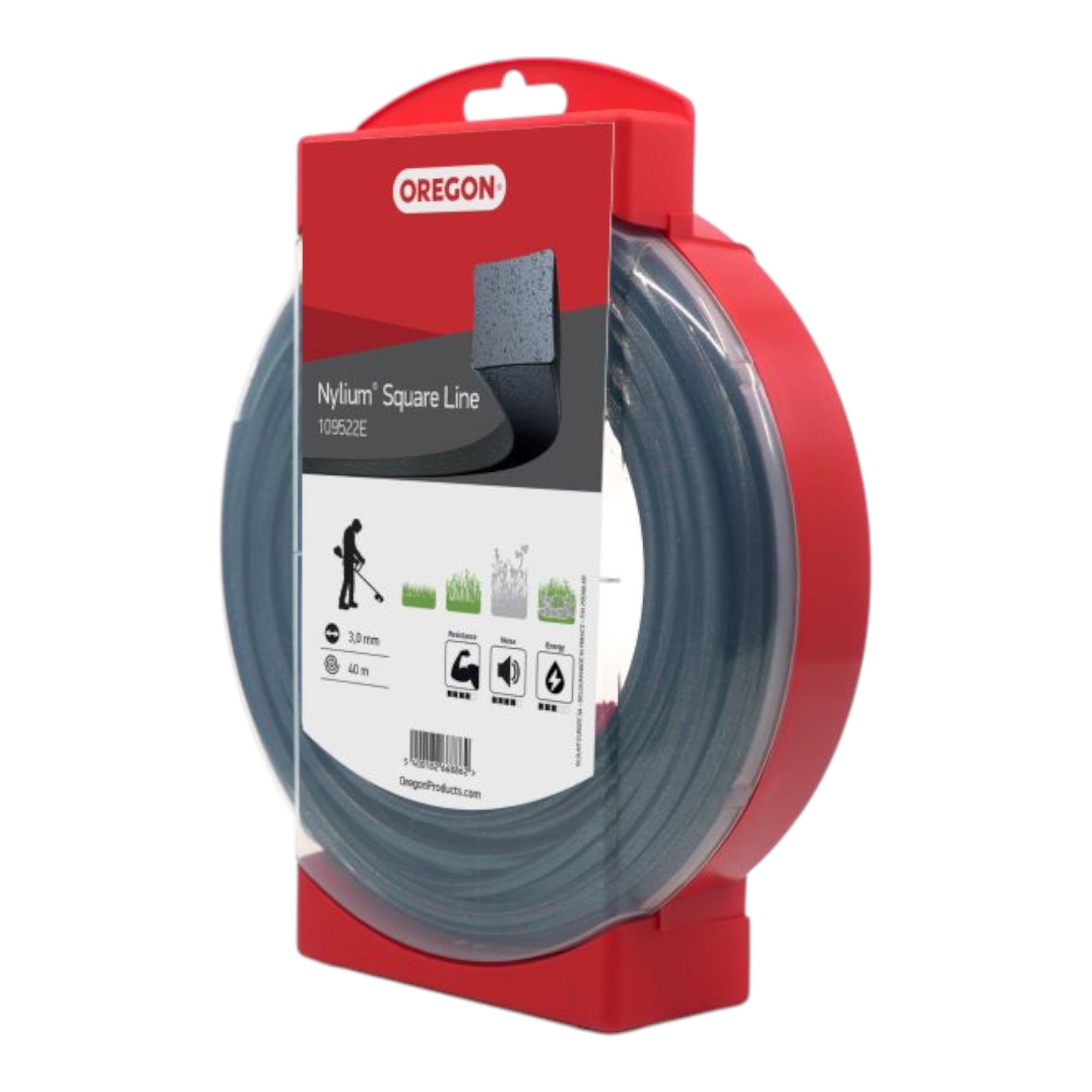 Oregon AluMax Trimmerfaden Quadratisch 3 0 mm x 40 m 109522E  2 - toolbrothers