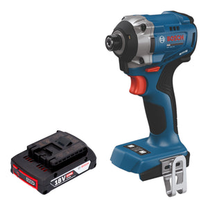 Bosch GDR 18V-215 Professional Akku Drehschlagschrauber 18 V 215 Nm 1/4" Brushless + 1x Akku 2,0 Ah - ohne Ladegerät