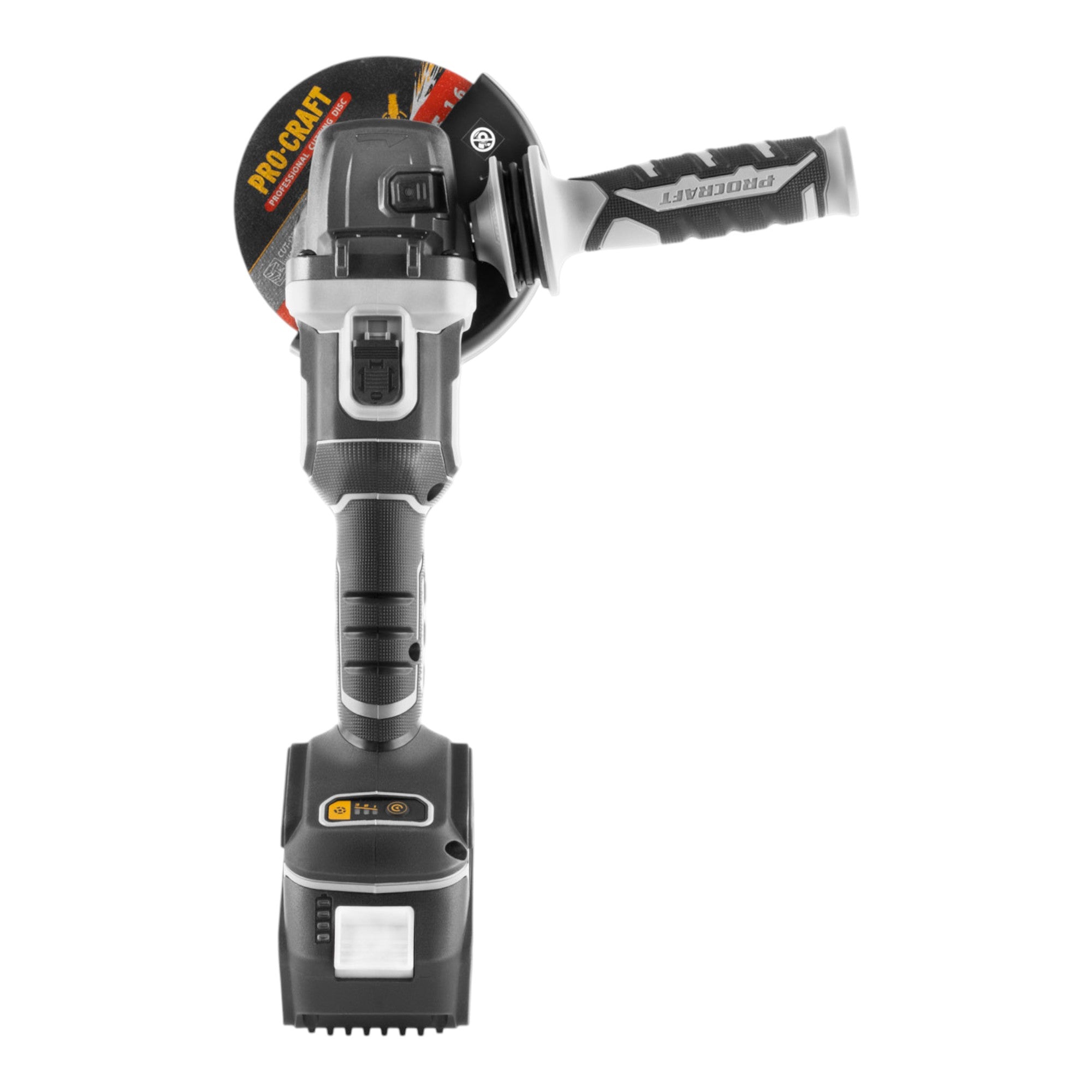 Procraft Industrial AG125B 1B C Akku Winkelschleifer 20 V 125 mm Brushless 1x Akku 4 0 Ah Ladegeraet Koffer 2 - toolbrothers