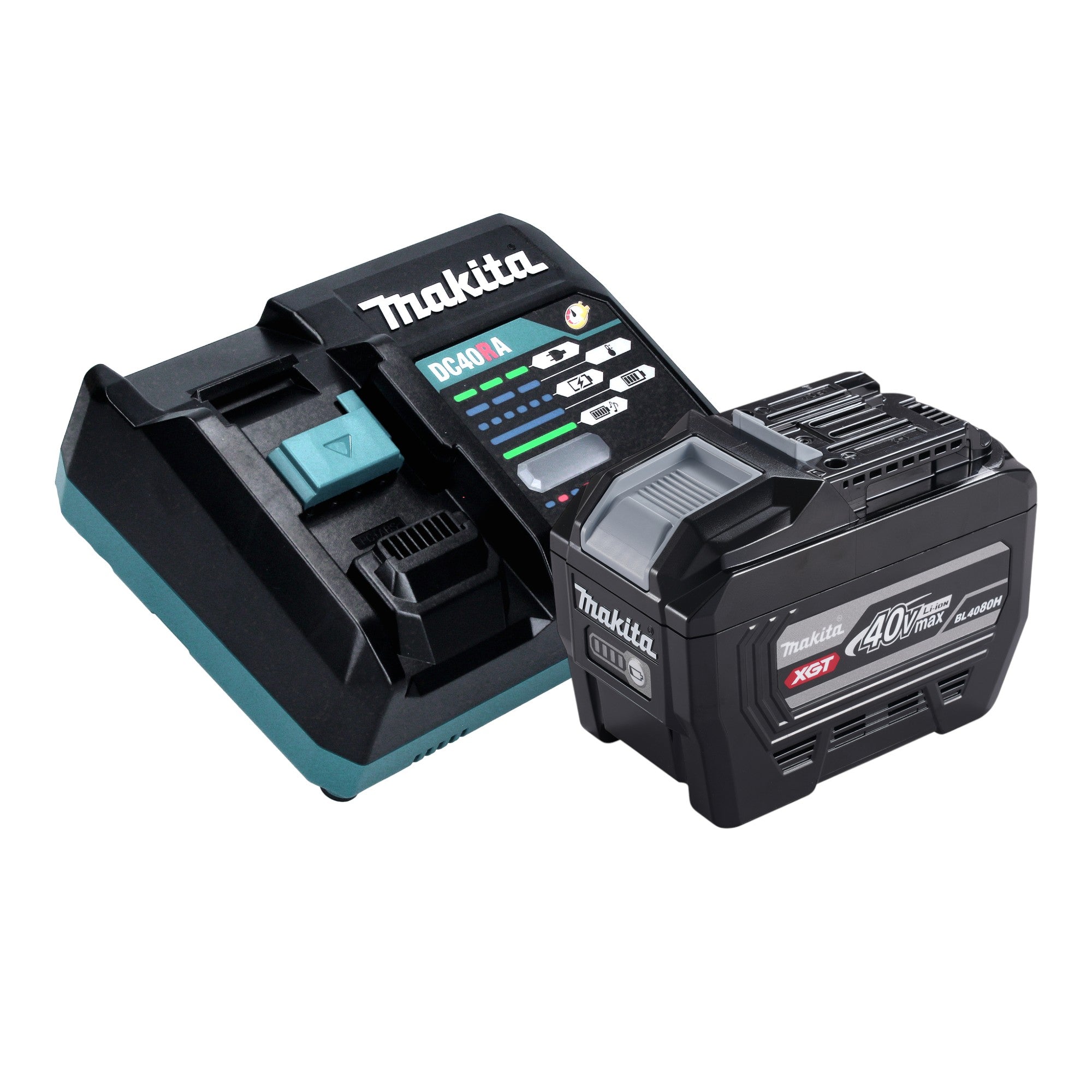 Makita HR 012 GE101 Akku Kombihammer 40 V max 3 3 J SDS plus Brushless 1x Akku 8 0 Ah Ladegeraet 2 - toolbrothers