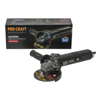 Procraft AG1300 Winkelschleifer 1300 Watt 125 mm Black Edition 0 - toolbrothers