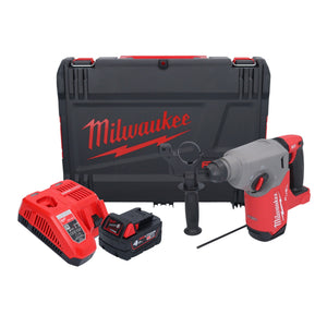 Milwaukee M18 FH-401X Akku Bohrhammer 18 V 2,5 J SDS plus Brushless + 1x Akku 4,0 Ah + Ladegerät + HD Box