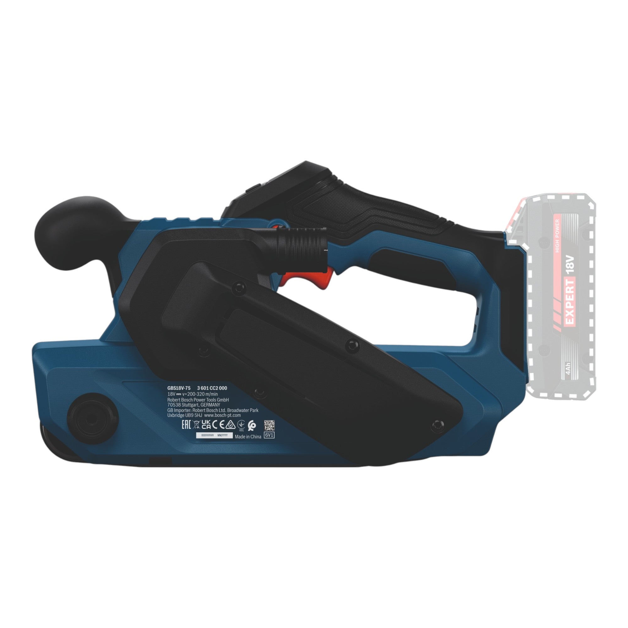 Bosch GBS 18V 75 Akku Bandschleifer 18 V 76 x 533 mm Brushless 1x ProCORE Akku 5 5 Ah ohne Ladegeraet 4 - toolbrothers