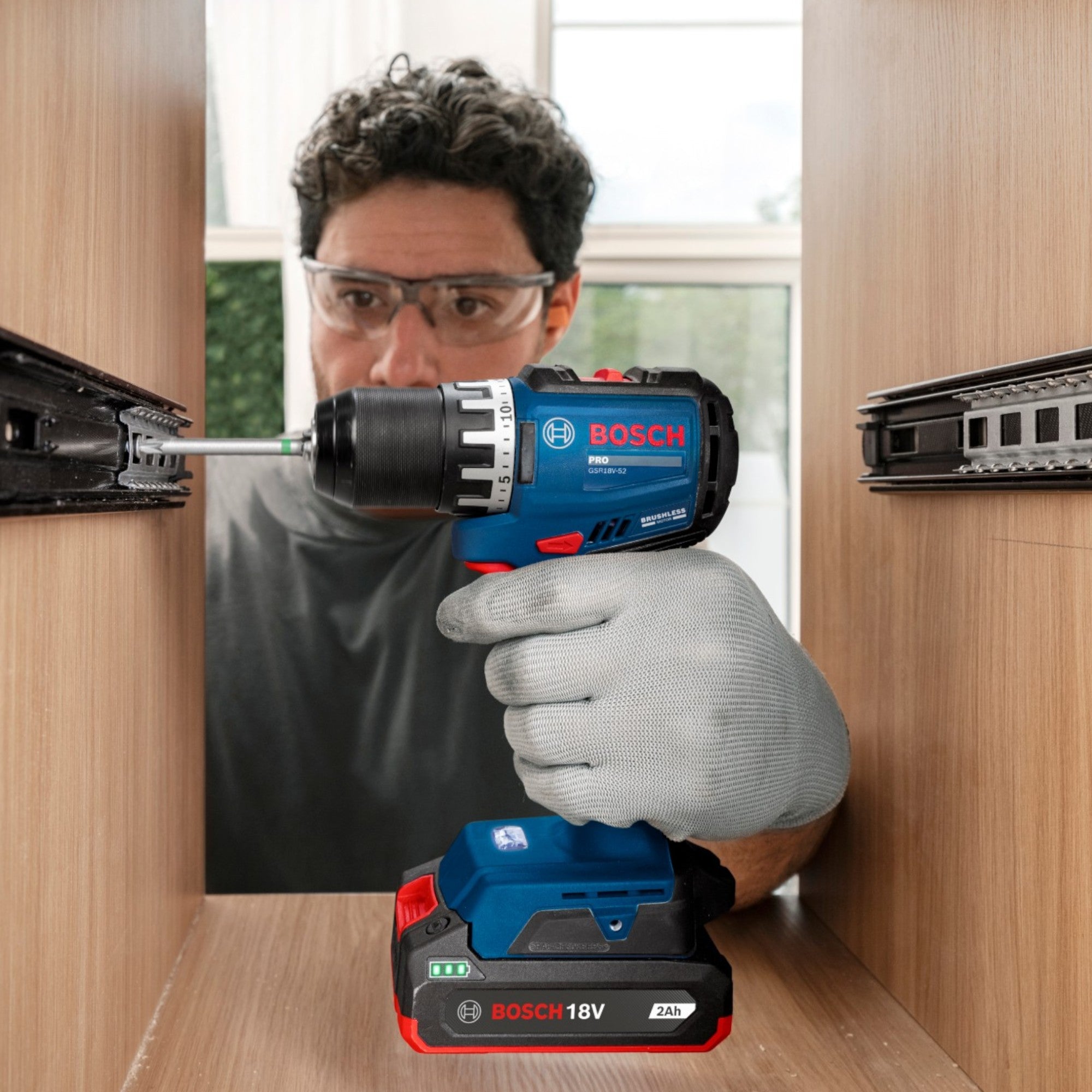 Bosch GSR 18V 52 Professional Akku Bohrschrauber 18 V 70 Nm Brushless 2x ProCORE Akku 5 5 Ah Ladegeraet 4 - toolbrothers