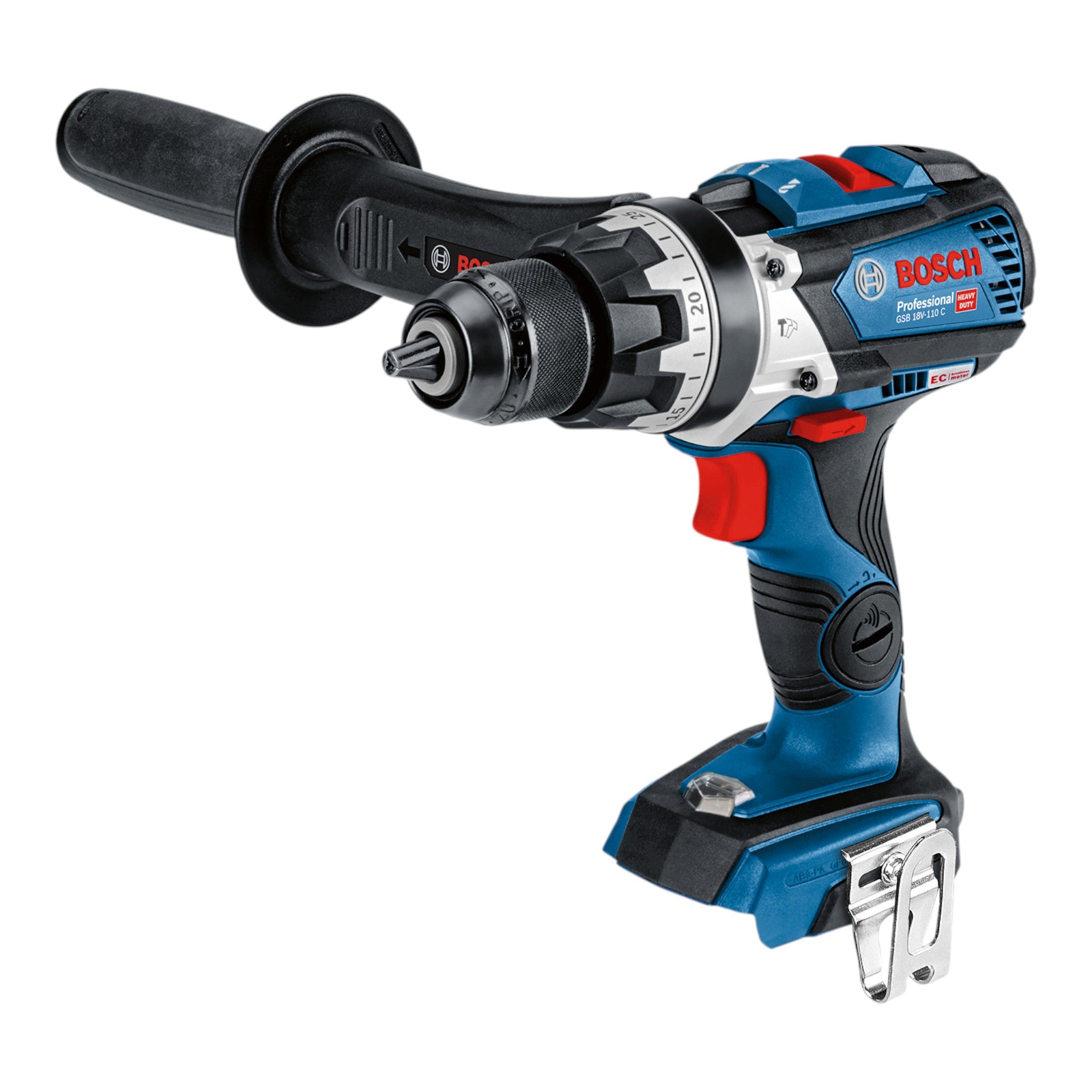 Bosch GSB 18V 110 C Professional Akku Schlagbohrschrauber 18 V 110 Nm Brushless 1x ProCORE Akku 5 5 Ah ohne Ladegeraet 1 - toolbrothers
