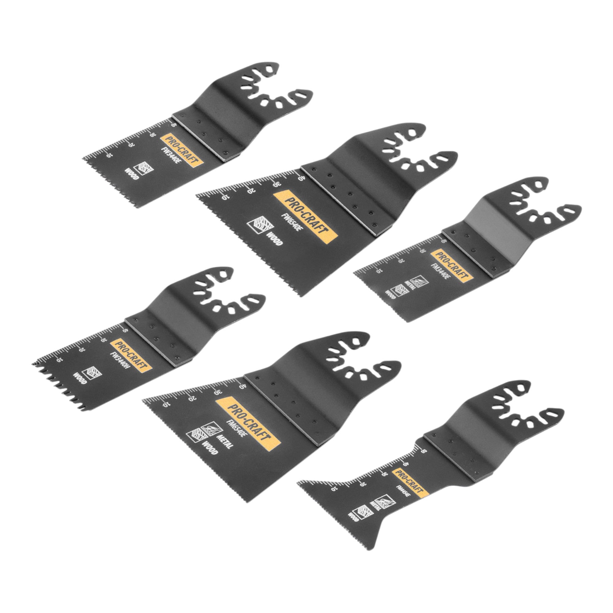 Procraft MB8 Universal Zubehoer Set 8 tlg fuer oszillierende Multifunktionswerkzeuge 1 - toolbrothers