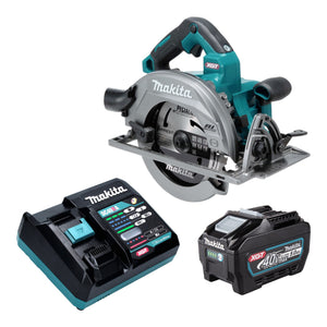 Makita HS 003 GT101 Akku Handkreissäge 40 V max. 190 mm Brushless + 1x Akku 5,0 Ah + Ladegerät