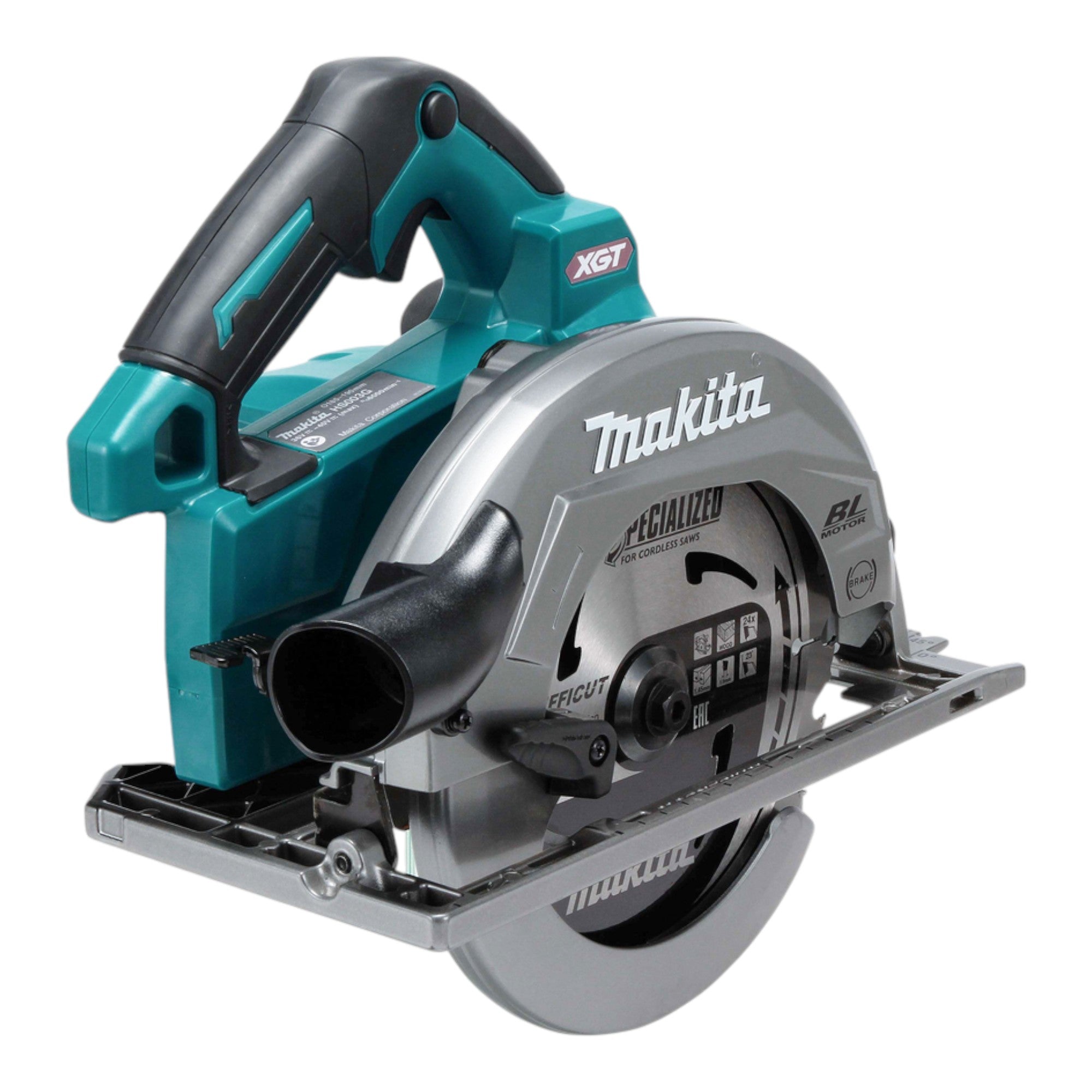 Makita HS 003 GD101 Akku Handkreissaege 40 V max 190 mm Brushless 1x Akku 2 5 Ah Makpac ohne Ladegeraet 4 - toolbrothers
