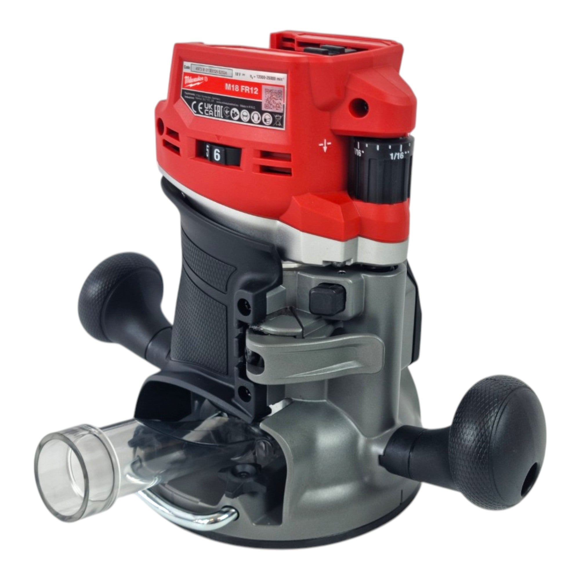 Milwaukee M18 FR12 0X Akku Oberfraese 18 V 6 0 mm 1 2 Brushless 4933493304 HD Box ohne Akku ohne Ladegeraet 4 - toolbrothers
