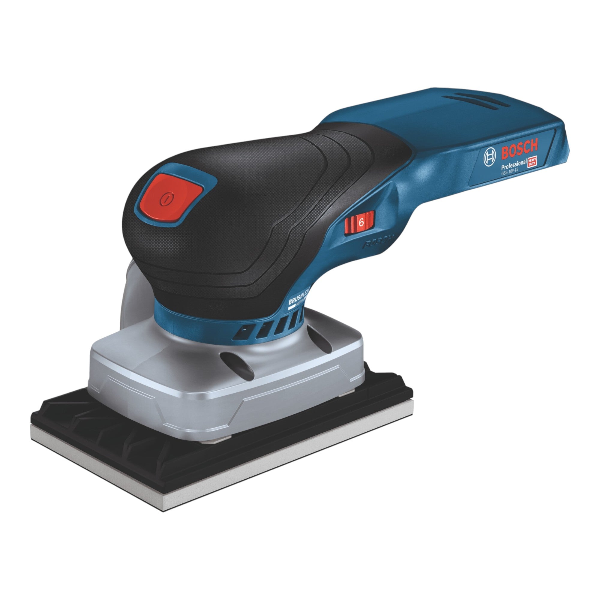 Bosch GSS 18V 13 Professional Akku Schwingschleifer 18 V 100 x 110 mm 1x Akku 2 0 Ah ohne Ladegeraet 1 - toolbrothers