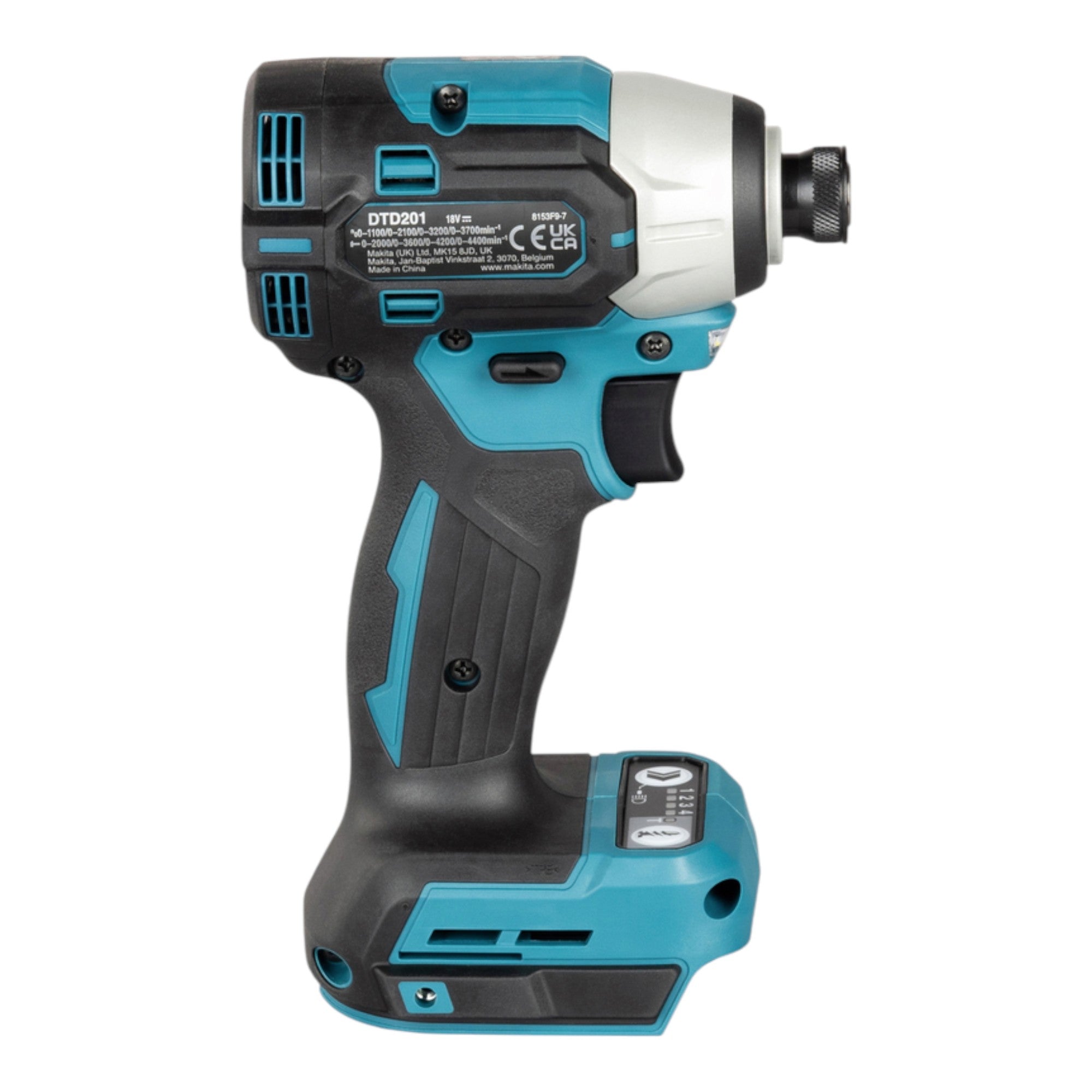 Makita DTD 201 RT1 Akku Schlagschrauber 18 V 210 Nm Brushless 1x Akku 5 0 Ah Ladegeraet 4 - toolbrothers