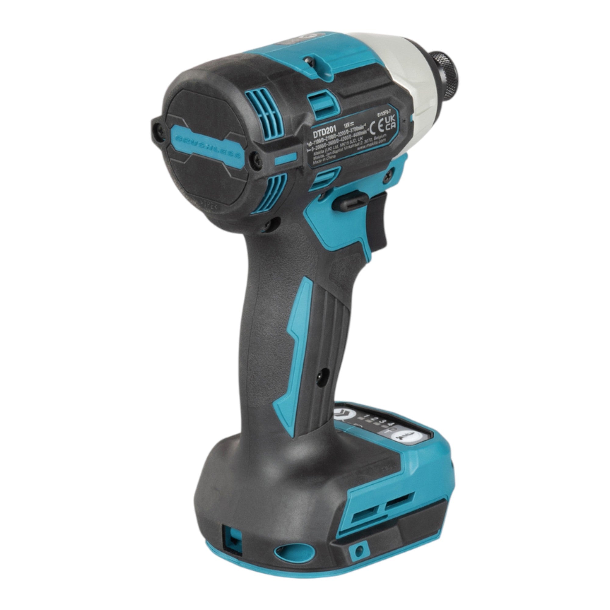 Makita DTD 201 RT1J Akku Schlagschrauber 18 V 210 Nm Brushless 1x Akku 5 0 Ah Ladegeraet Makpac 4 - toolbrothers