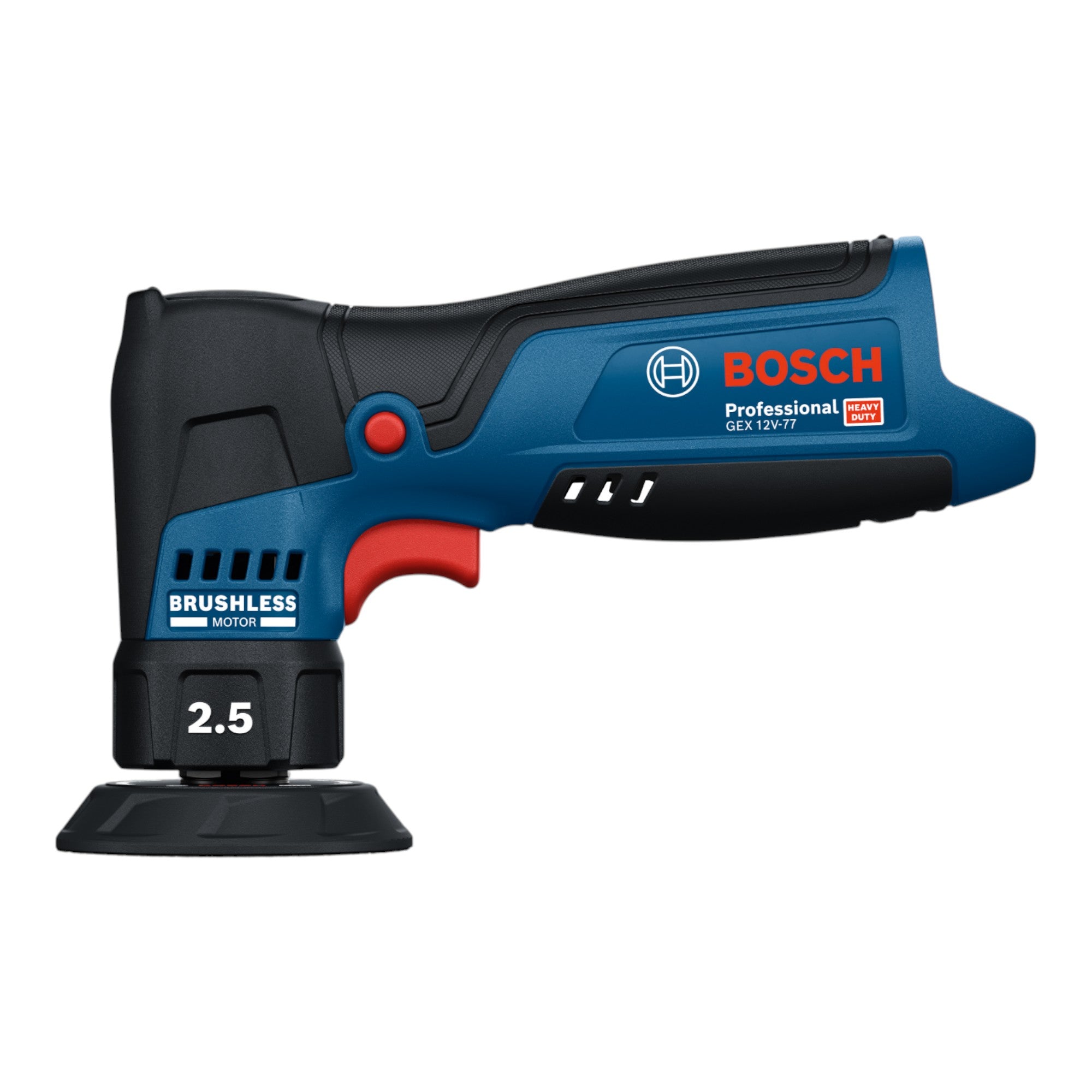 Bosch GEX 12V 77 Akku Exzenterschleifer 12 V 77 mm Brushless 2x Akku 6 0 Ah Ladegeraet 1 - toolbrothers