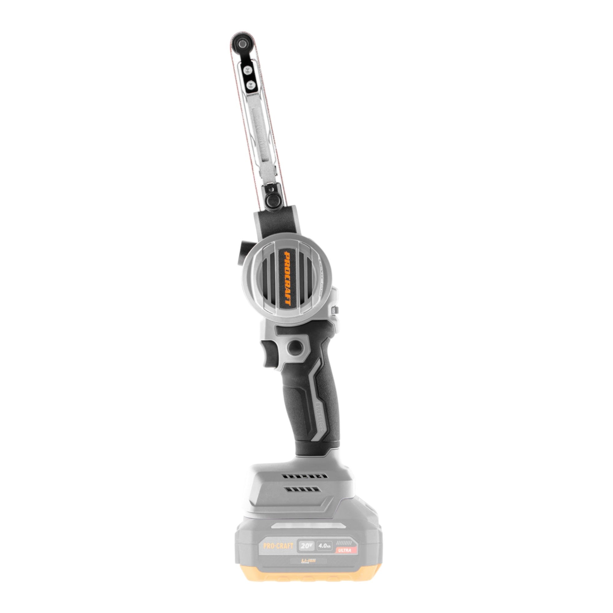 ProCraft Industrial PFA20A BB Akku Bandfeile 20 V 13 x 457 mm Brushless 1x Akku 2 0 Ah ohne Ladegeraet 2 - toolbrothers