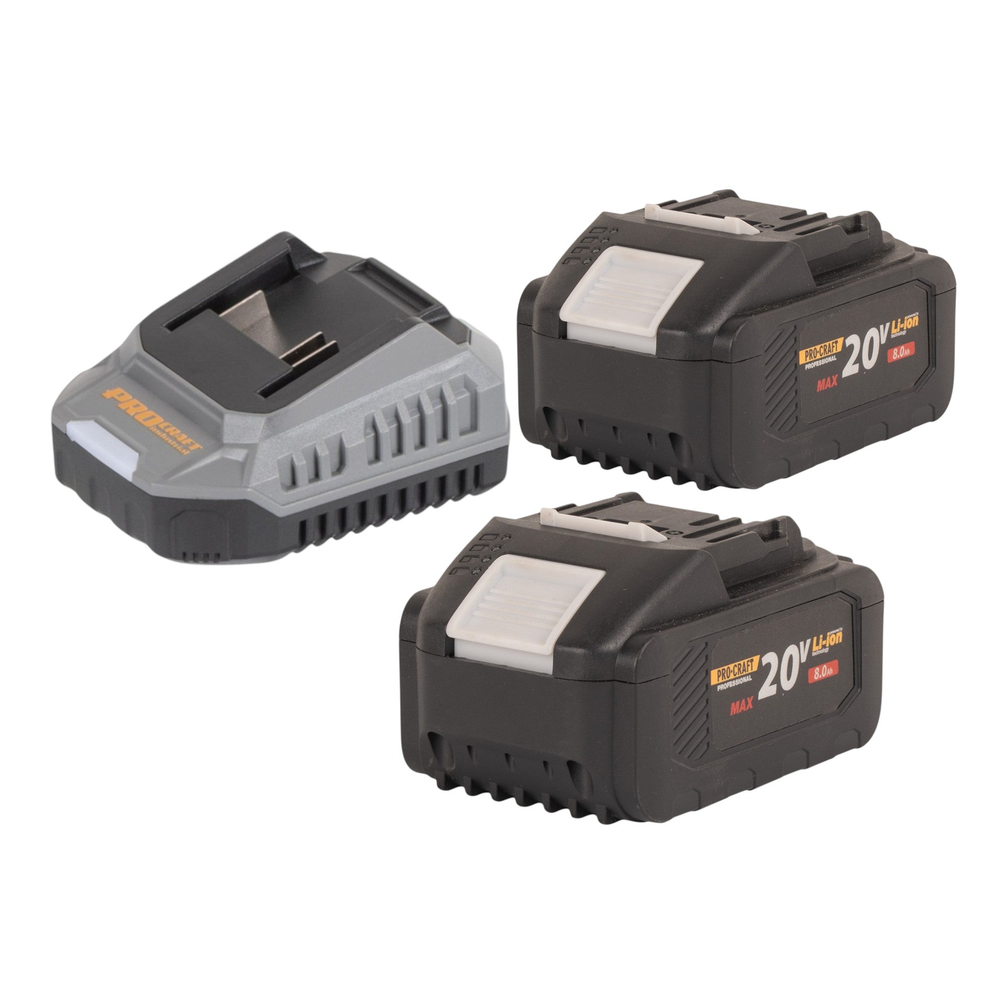 ProCraft Industrial PFA20A BB Akku Bandfeile 20 V 13 x 457 mm Brushless 2x Akku 8 0 Ah Ladegeraet 3 - toolbrothers
