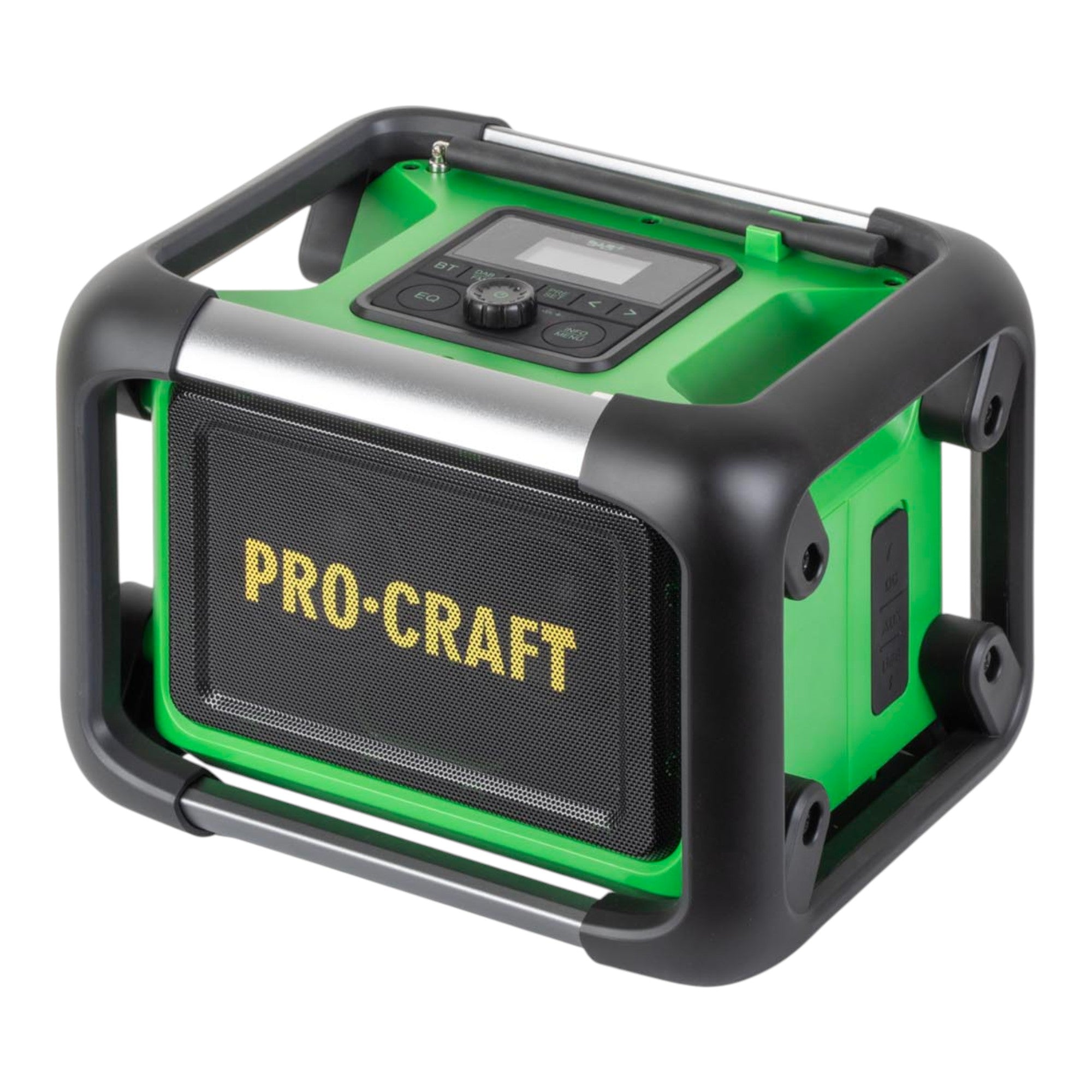 Procraft PJS20bb Akku Baustellenradio 20 V 80 W FM DAB Bluetooth Solo ohne Akku ohne Ladegeraet 1 - toolbrothers