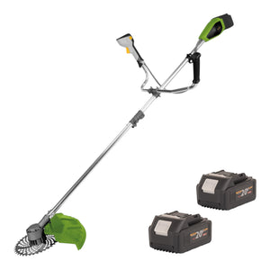 Procraft PTA-41-BB Akku Freischneider 40 V ( 2x 20 V ) 420 mm Brushless + 2x Akku 4,0 Ah - ohne Ladegerät