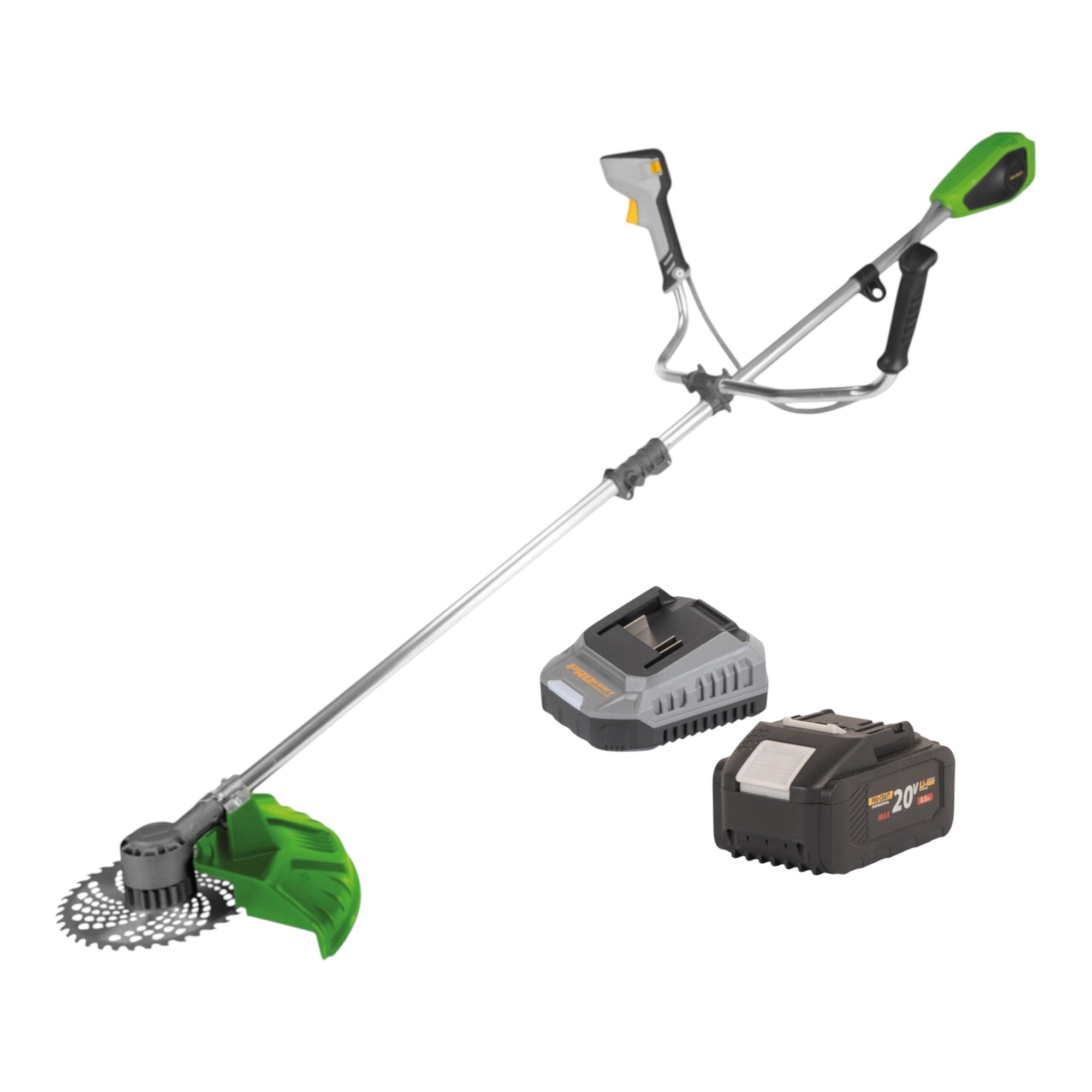 Procraft PTA 31 BB Akku Freischneider 20 V 420 mm Brushless 1x Akku 8 0 Ah Ladegeraet 0 - toolbrothers
