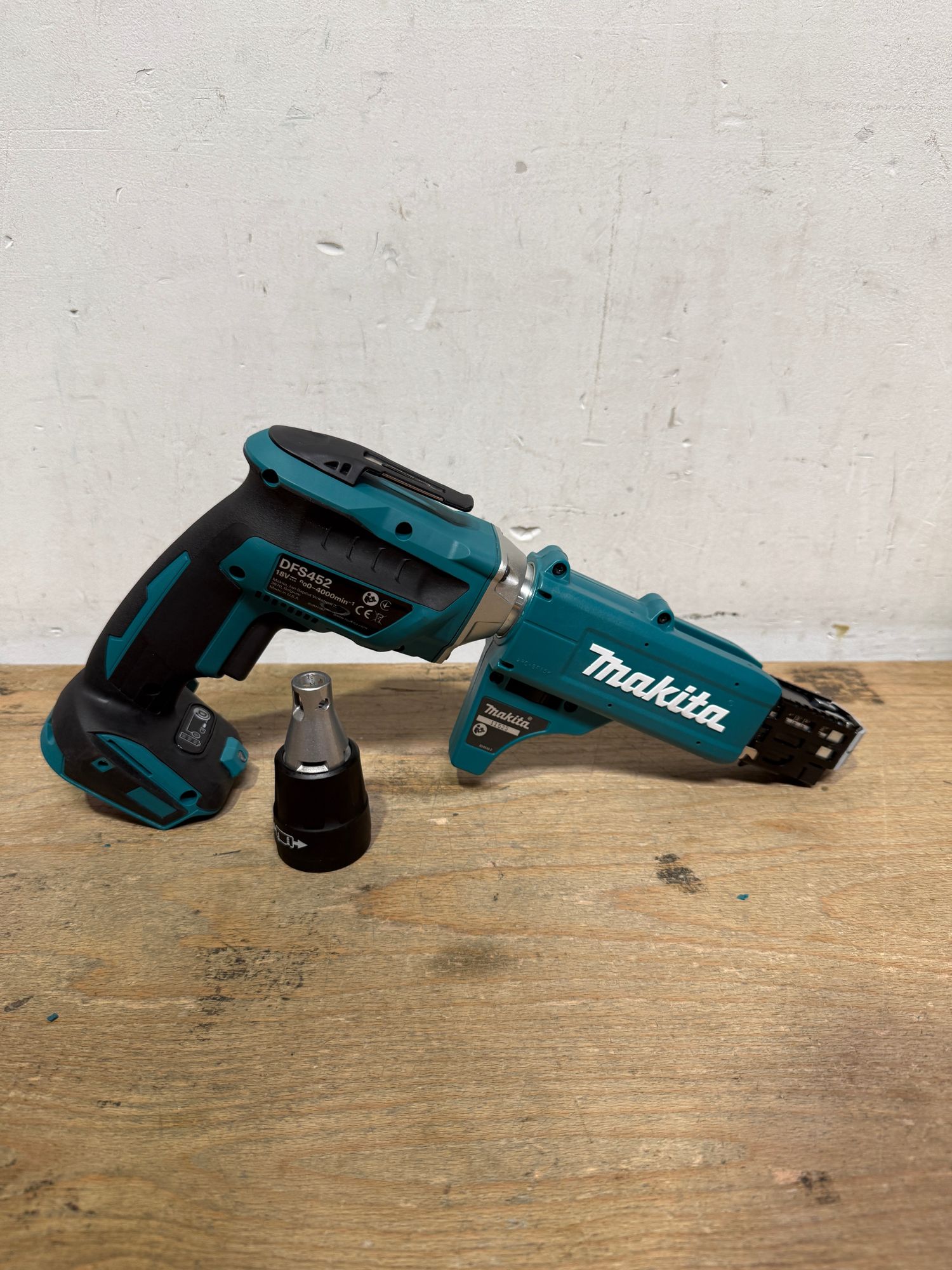 Makita DFS 452 Z Akku Trockenbauschrauber 18 V Brushless Solo ohne Akku ohne Ladegeraet Leicht Gebraucht 2 - toolbrothers