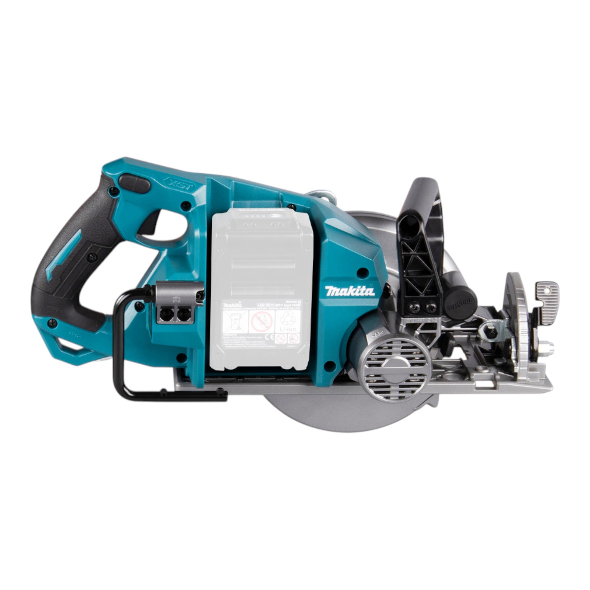 Makita RS 001 GU101 Akku Handkreissaege 40 V max 185 mm Brushless 1x Akku 4 0 Ah Ladegeraet 4 - toolbrothers