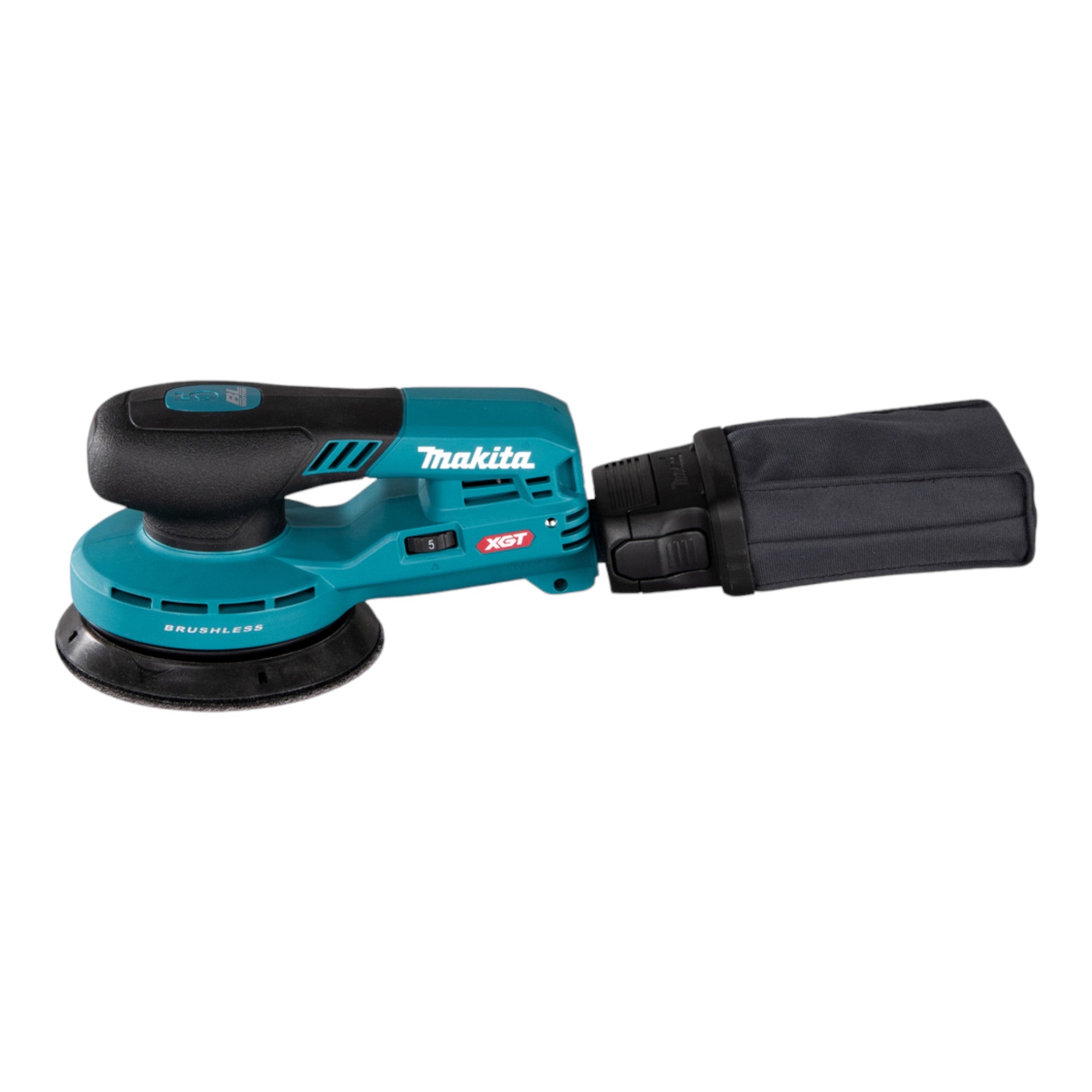 Makita BO 001 CGU101 Akku Exzenterschleifer 40 V max 125 mm 5 0 mm Hub Brushless 1x Akku 4 0 Ah Makpac ohne Ladegeraet 1 - toolbrothers