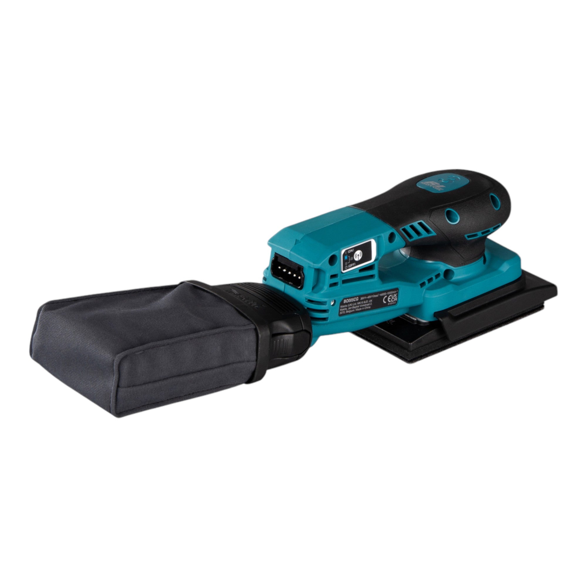 Makita BO 005 CGU1 Akku Schwingschleifer 40 V max 80 x 130 mm 3 0 mm Hub Brushless 1x Akku 4 0 Ah ohne Ladegeraet 2 - toolbrothers