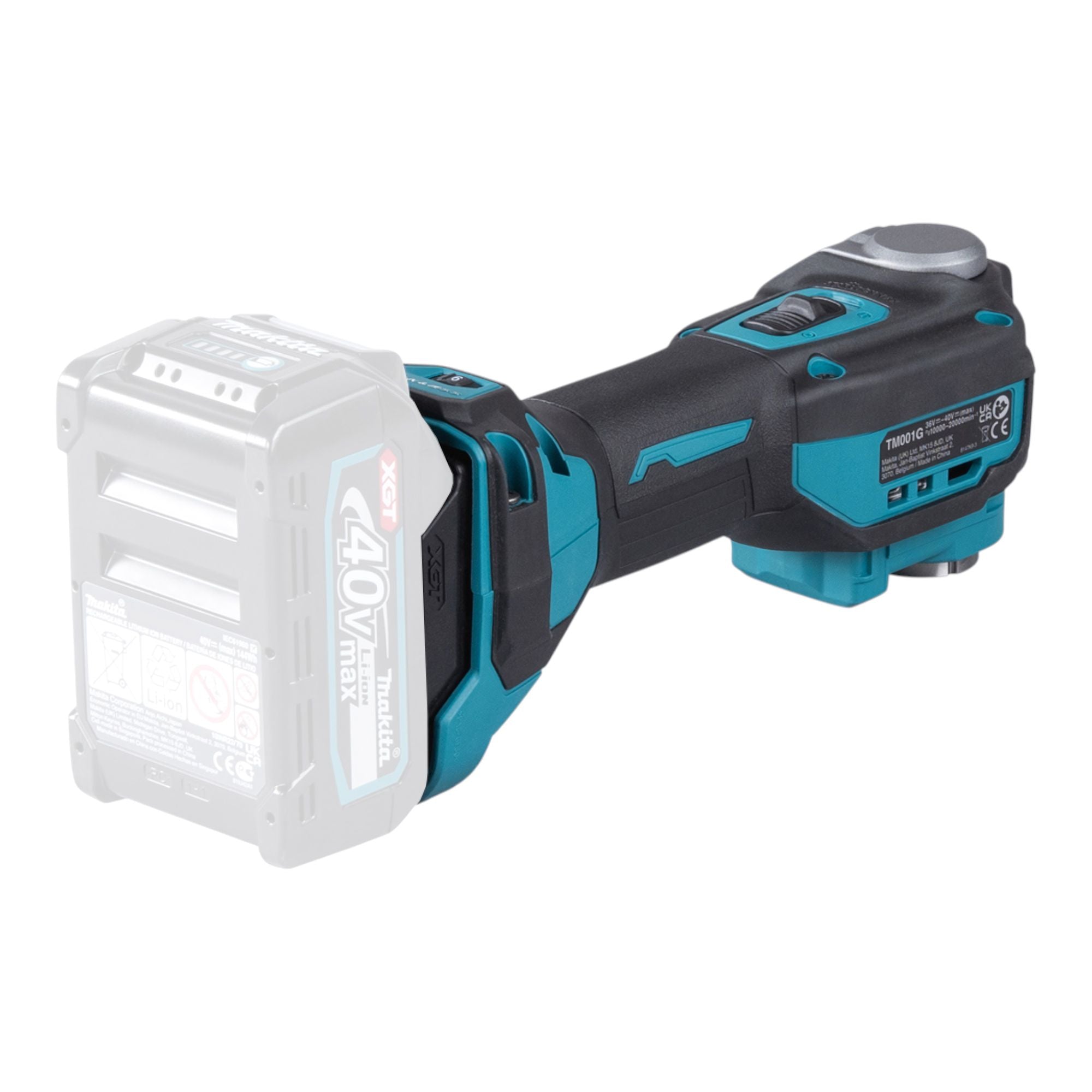 Makita TM 001 GU201 Akku Multifunktionswerkzeug 40 V max Starlock Max Brushless 2x Akku 4 0 Ah Ladegeraet 2 - toolbrothers