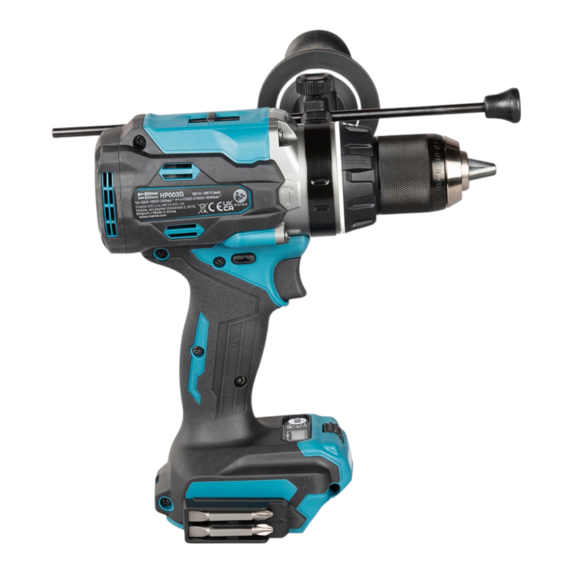 Makita HP 003 GU101 Akku Schlagbohrschrauber 40 V max 180 Nm Brushless 1x Akku 4 0 Ah Ladegeraet 4 - toolbrothers