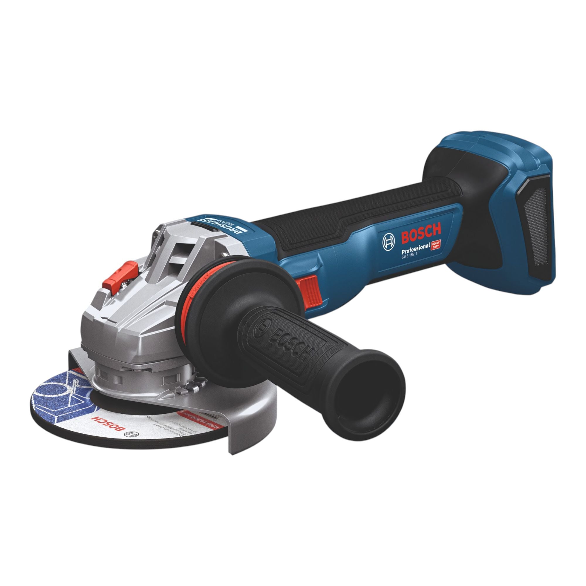 Bosch GWS 18V 11 Professional Akku Winkelschleifer 18 V 125 mm Brushless 1x Akku 4 0 Ah L Boxx ohne Ladegeraet 1 - toolbrothers