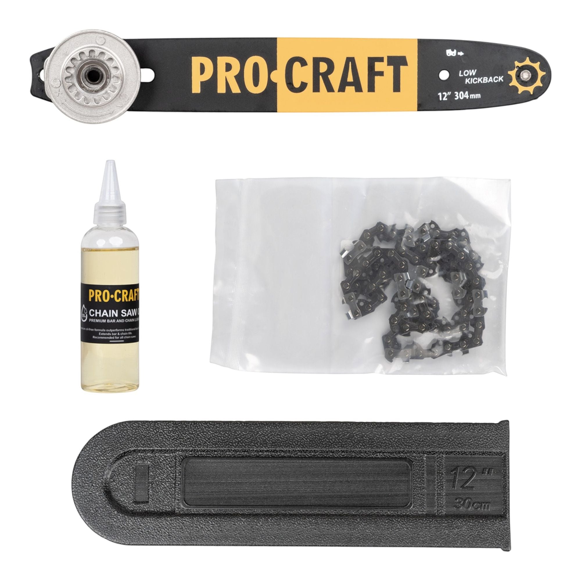 Procraft PKA42Libb Akku Kettensaege 20 V 304 mm Brushless 1x Akku 4 0 Ah Ladegeraet 4 - toolbrothers