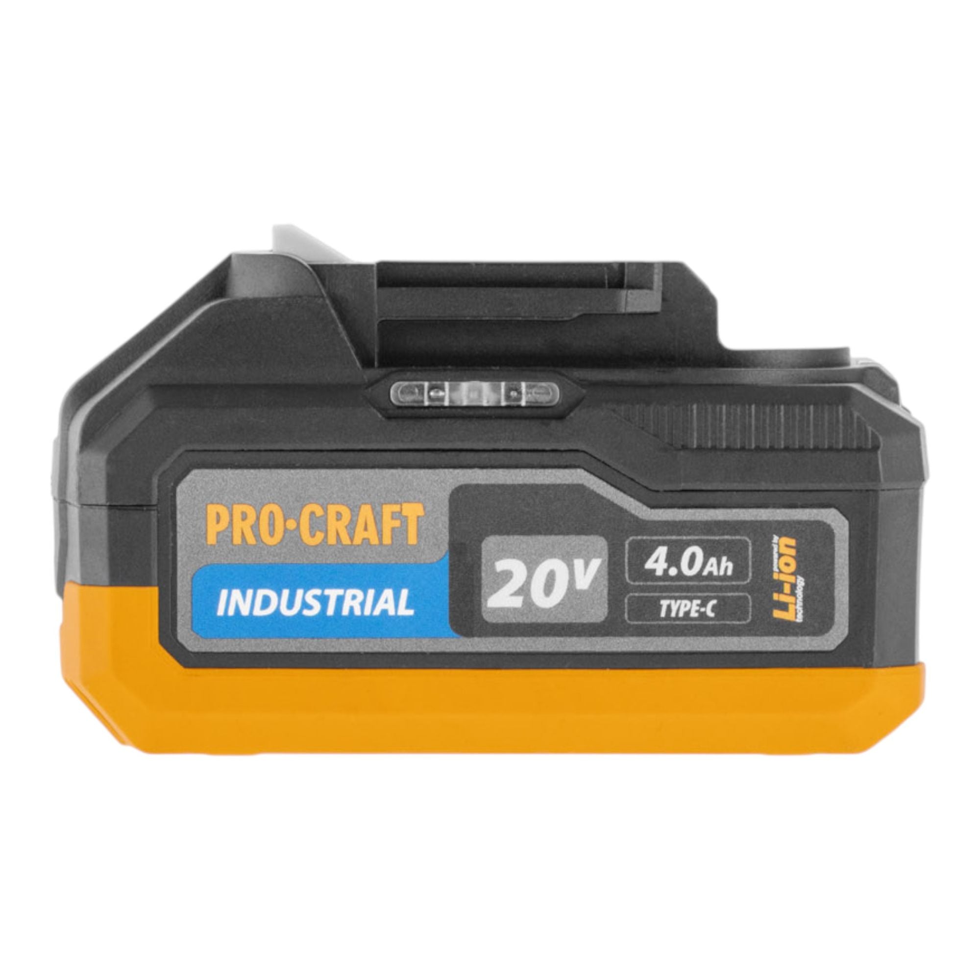 Procraft Industrial AG125Abb Akku Winkelschleifer 20 V 125 mm Brushless 1x Akku 4 0 Ah ohne Ladegeraet 3 - toolbrothers
