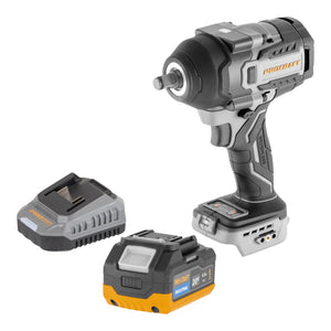 ProCraft Industrial IW850A-BB Akku Schlagschrauber 20 V 850 Nm 1/2" Brushless + 1x Akku 4,0 Ah + Ladegerät