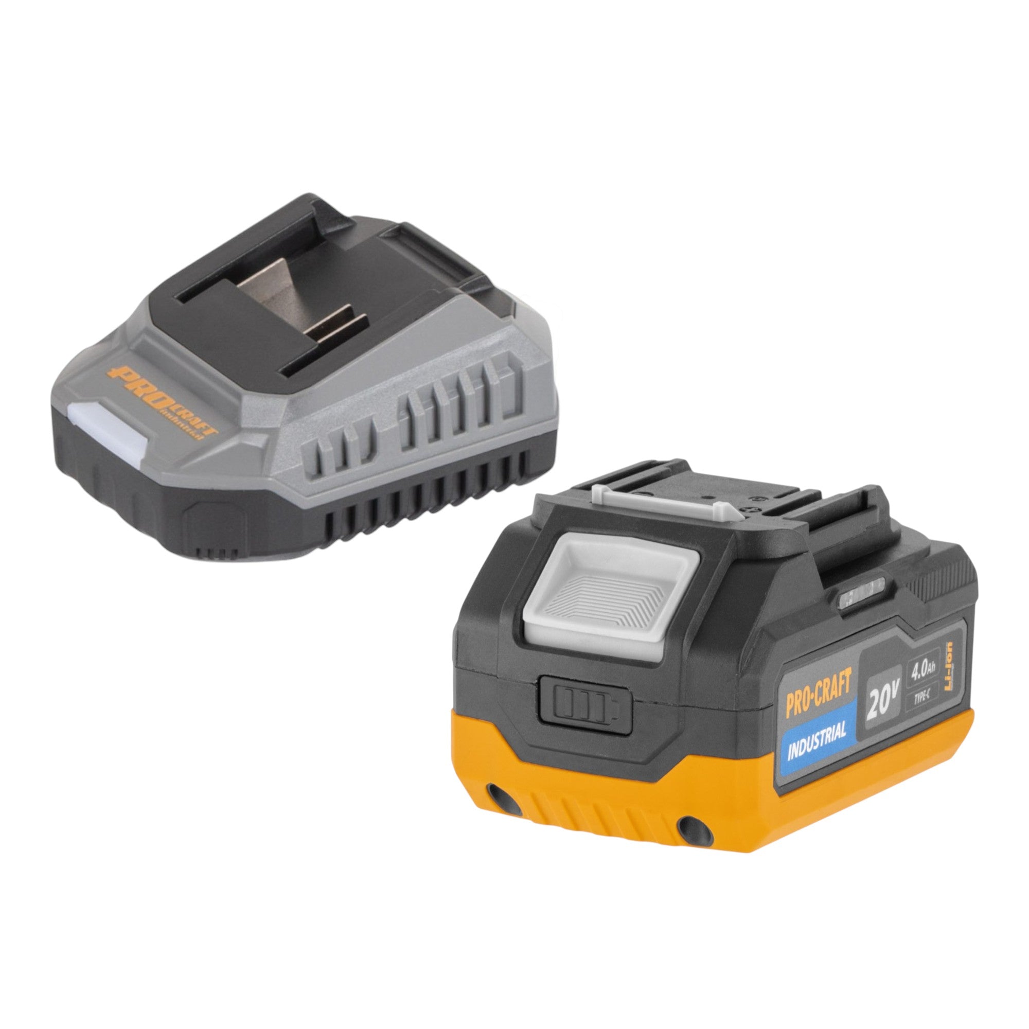ProCraft Industrial IW850A BB Akku Schlagschrauber 20 V 850 Nm 1 2 Brushless 1x Akku 4 0 Ah Ladegeraet 3 - toolbrothers