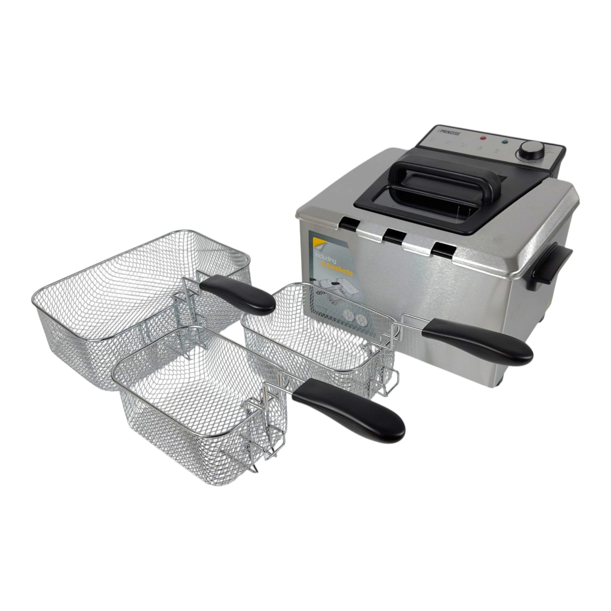 Princess 185000 Fritteuse 3270 Watt 5 Liter 3x Korb 01 185000 01 001  0 - toolbrothers