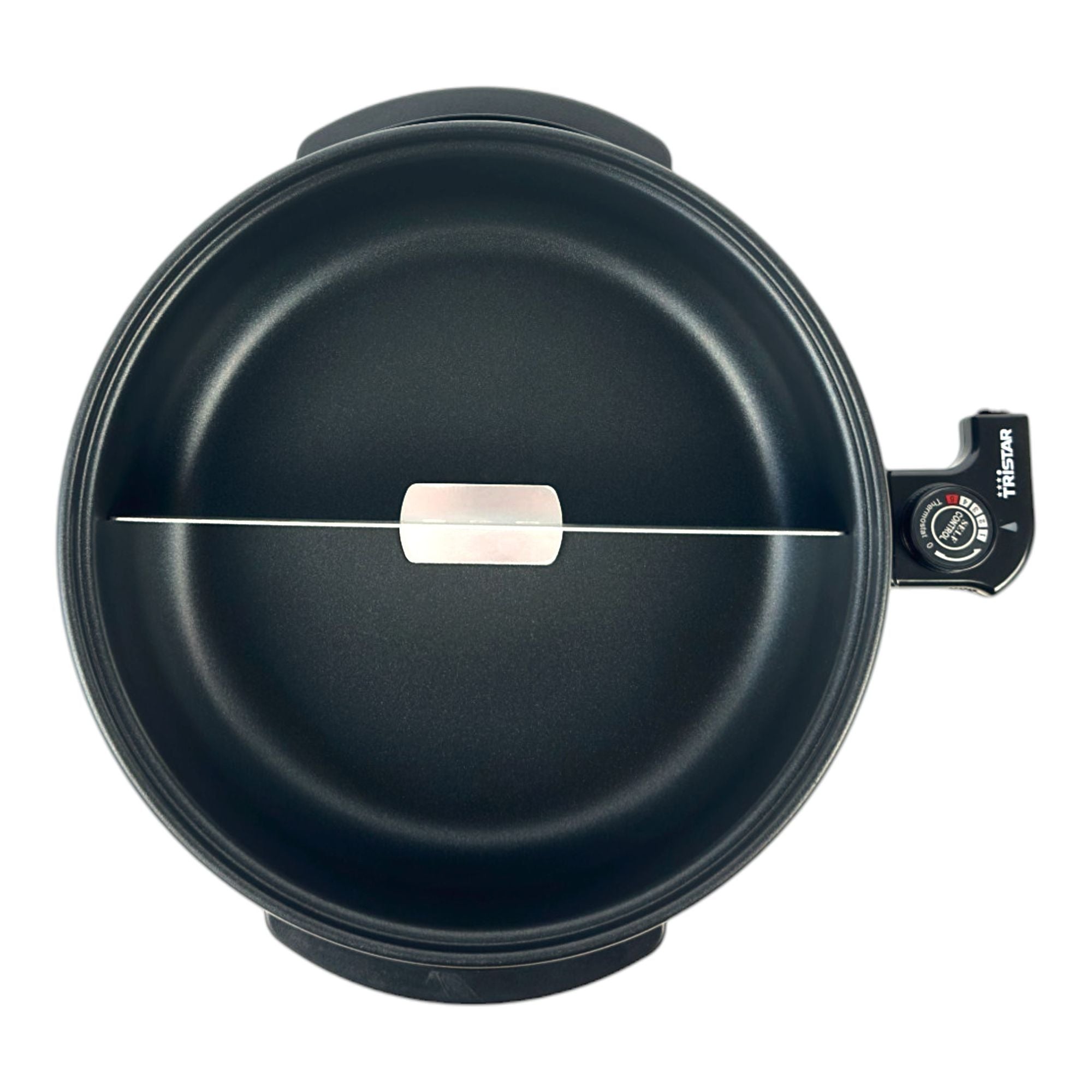 Tristar PZ 9135 Multifunktionale Grillpfanne XL 1500 Watt 5 l schwarz Trennwand 2 - toolbrothers