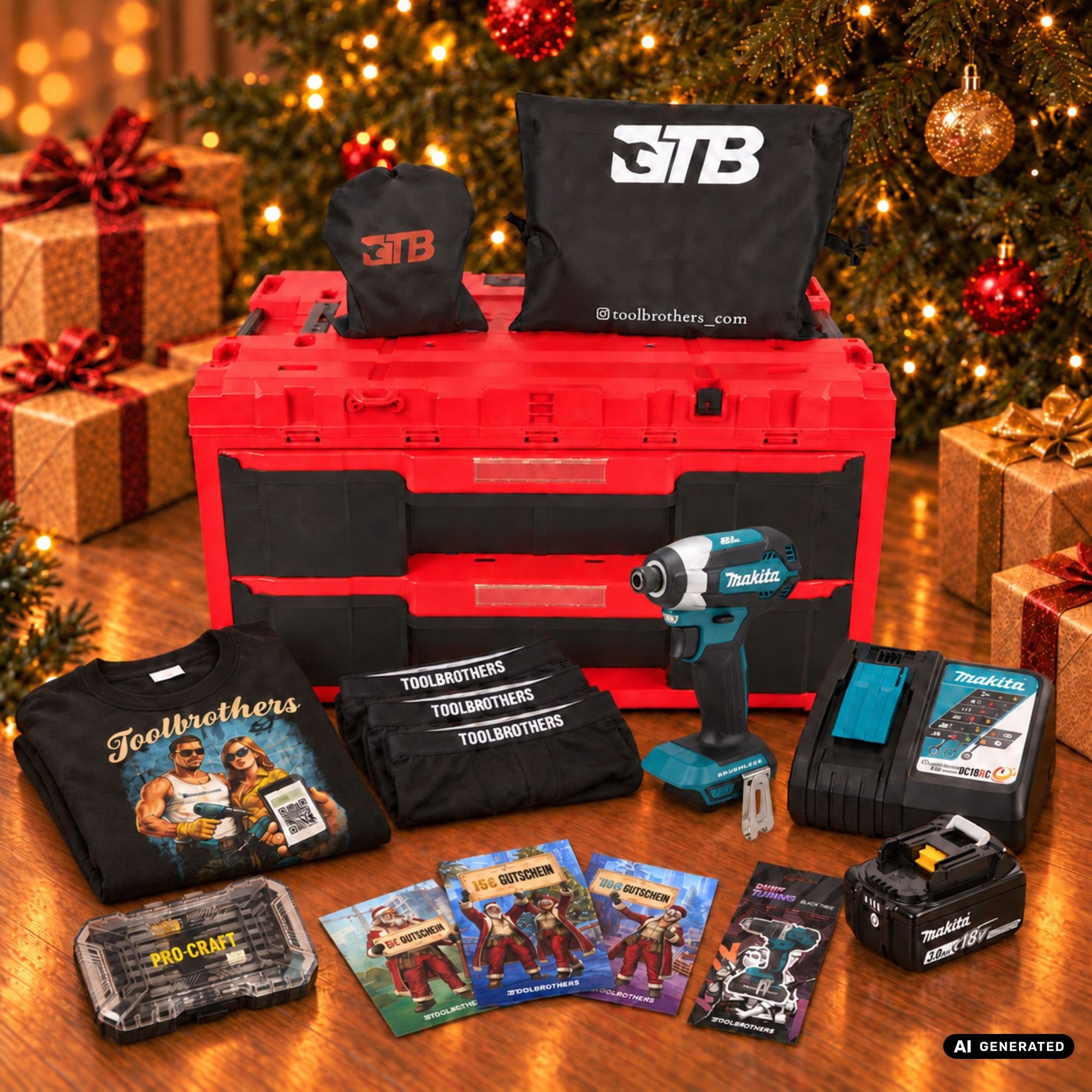 Toolbrothers Powertools Adventskalender 2026 Makita DTD153Z Edition Gr XXL 0 - toolbrothers
