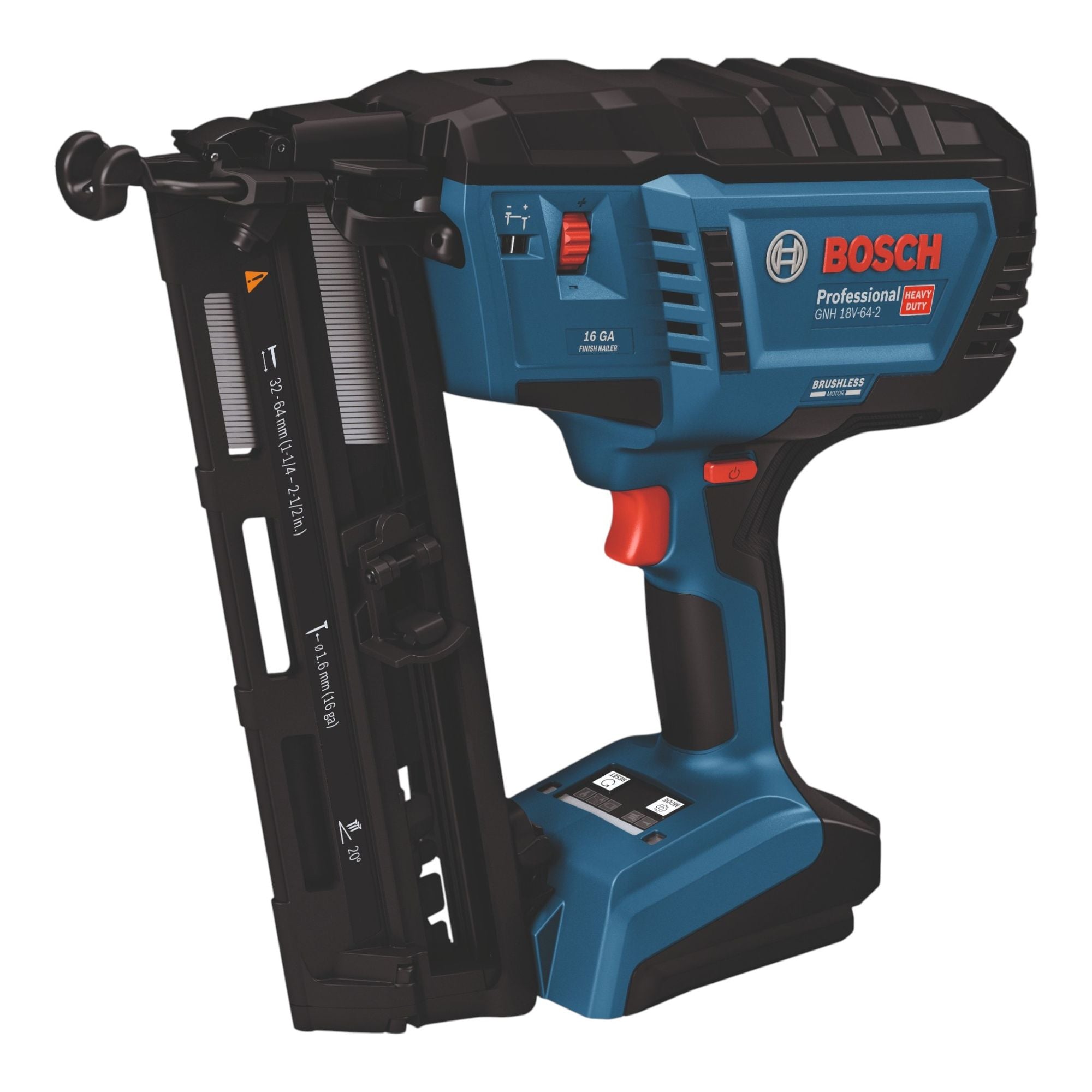 Bosch GNH 18V 64 2 Professional Akku Holznagler 18 V 1 6 x 32 64 mm Brushless 1x ProCORE Akku 4 0 Ah Ladegeraet 1 - toolbrothers