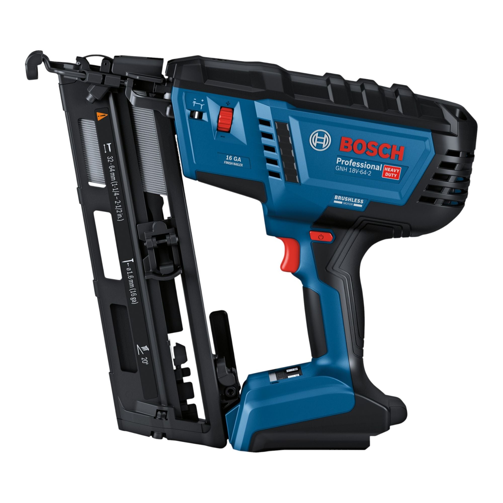 Bosch GNH 18V 64 2 Professional Akku Holznagler 18 V 1 6 x 32 64 mm Brushless 1x ProCORE Akku 8 0 Ah ohne Ladegeraet 2 - toolbrothers