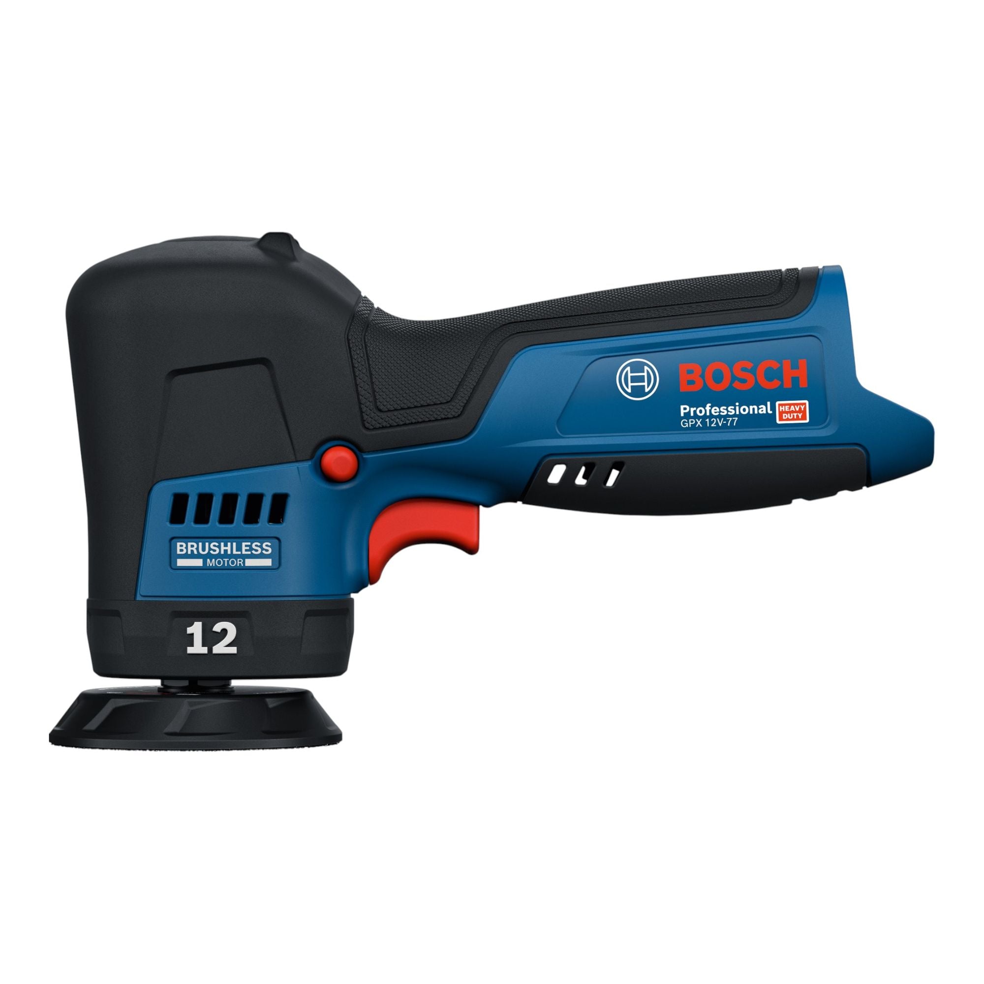 Bosch GPX 12V 77 Akku Polierer 12 V 77 mm Brushless 1x Akku 3 0 Ah ohne Ladegeraet 1 - toolbrothers