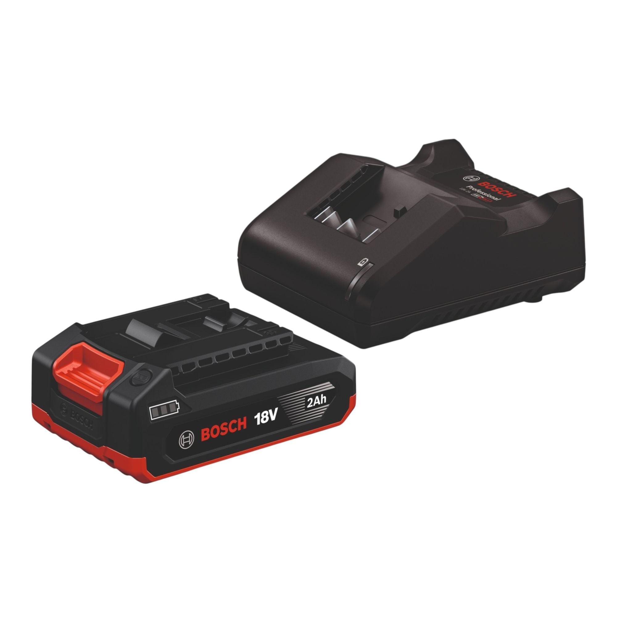 Bosch Starter Set GAL 18V 20 Ladegeraet 10 8 18 V 2 A 1x GBA 18V 20 Akku 2 0 Ah Li Ion 0 - toolbrothers