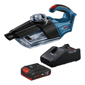 Bosch GAS 18V-1 Professional Akku Sauger 18 V 0,7 l + 1x Akku 2,0 Ah + Ladegerät