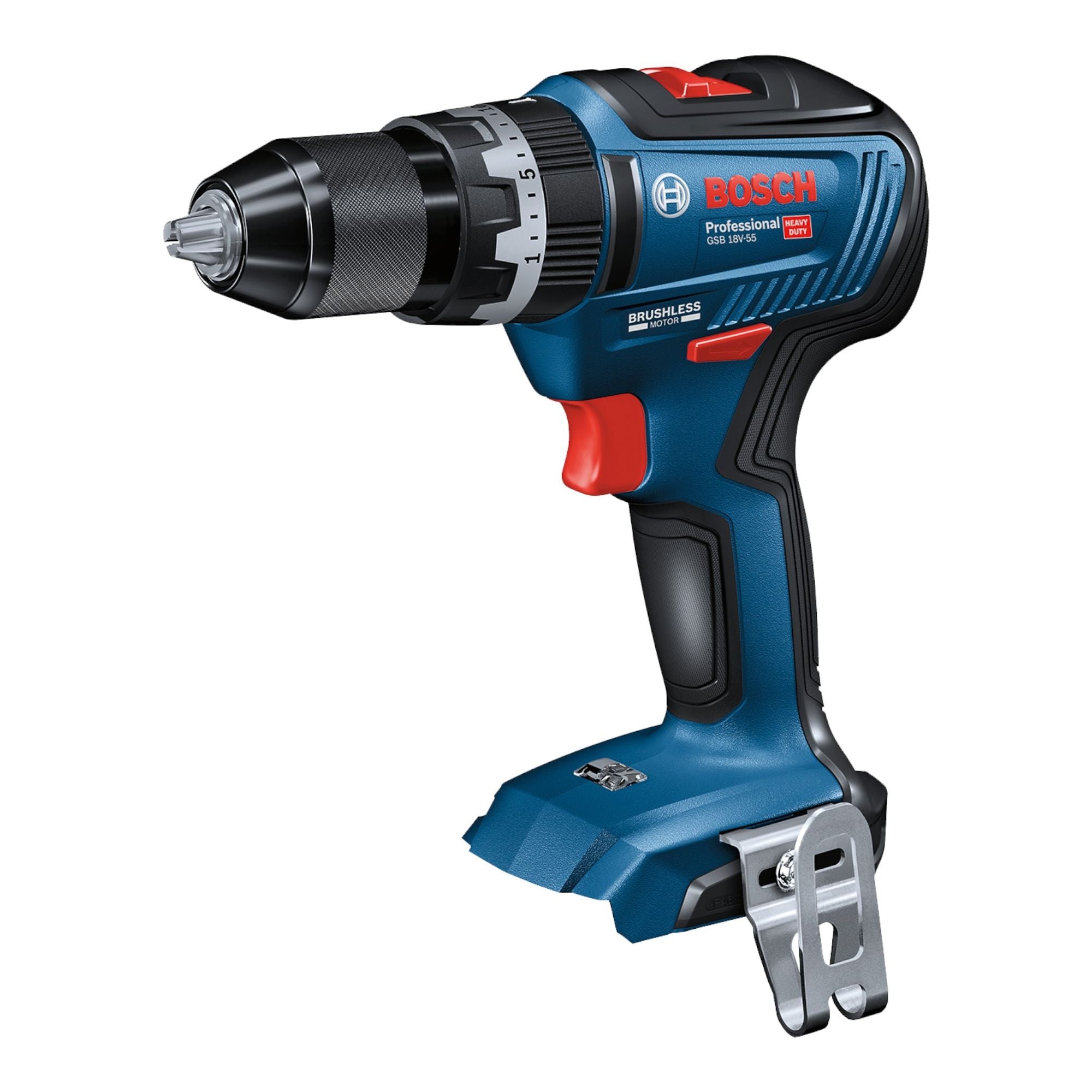 Bosch GSB 18V 55 Professional Akku Schlagbohrschrauber 18 V 55 Nm Brushless 1x Akku 2 0 Ah L Case ohne Ladegeraet 1 - toolbrothers