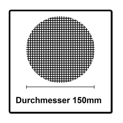 Mirka ABRANET Schleifscheiben Grip 150mm P100 50 Stk. ( 5424105010 ) - Toolbrothers