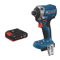 Bosch GDR 18V 215 Professional Akku Drehschlagschrauber 18 V 215 Nm 1 4 Brushless 1x Akku 2 0 Ah ohne Ladegeraet 0 - toolbrothers