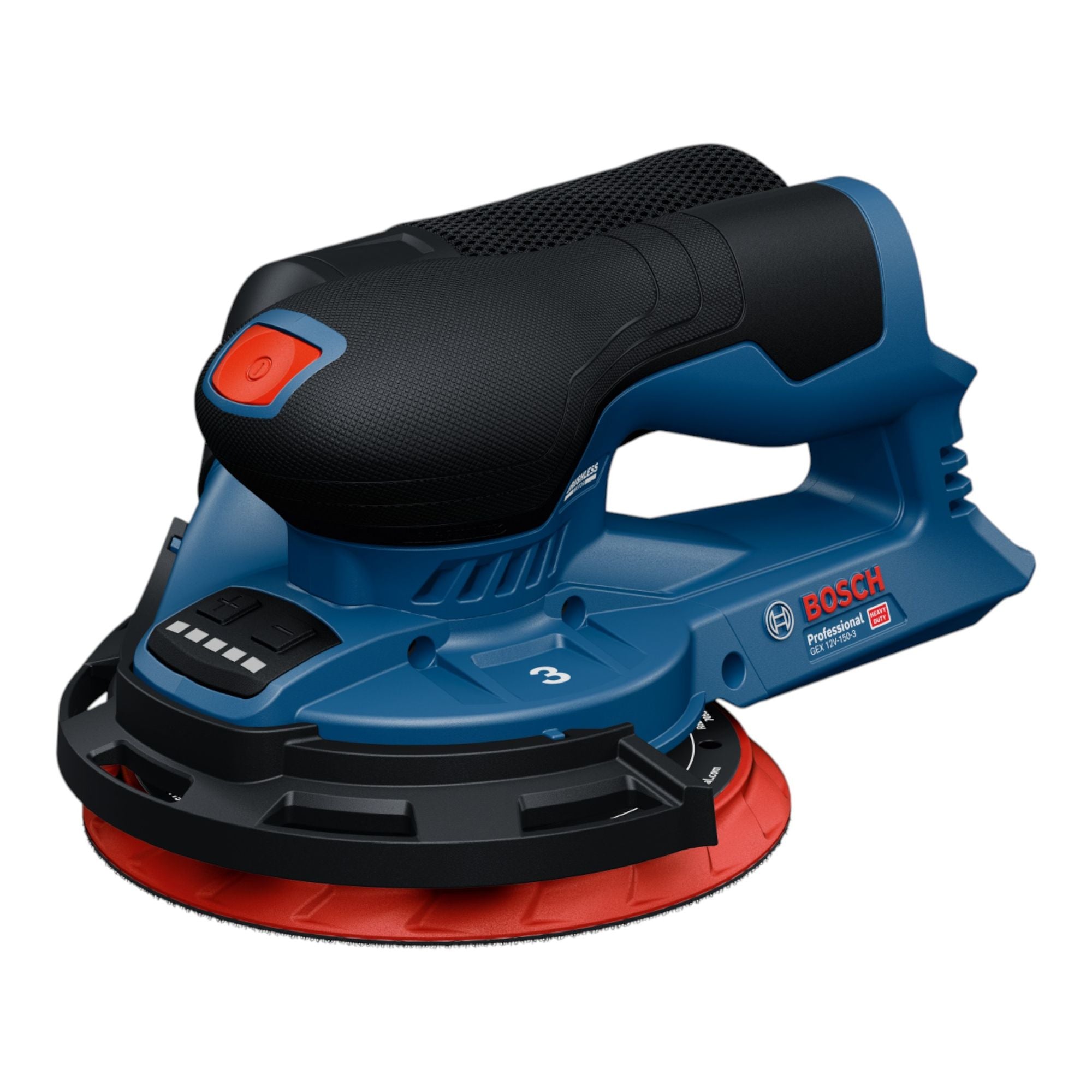 Bosch GEX 12V 150 3 Professional Akku Exzenterschleifer 12 V 150 mm Brushless 1x Akku 3 0 Ah Ladegeraet 1 - toolbrothers